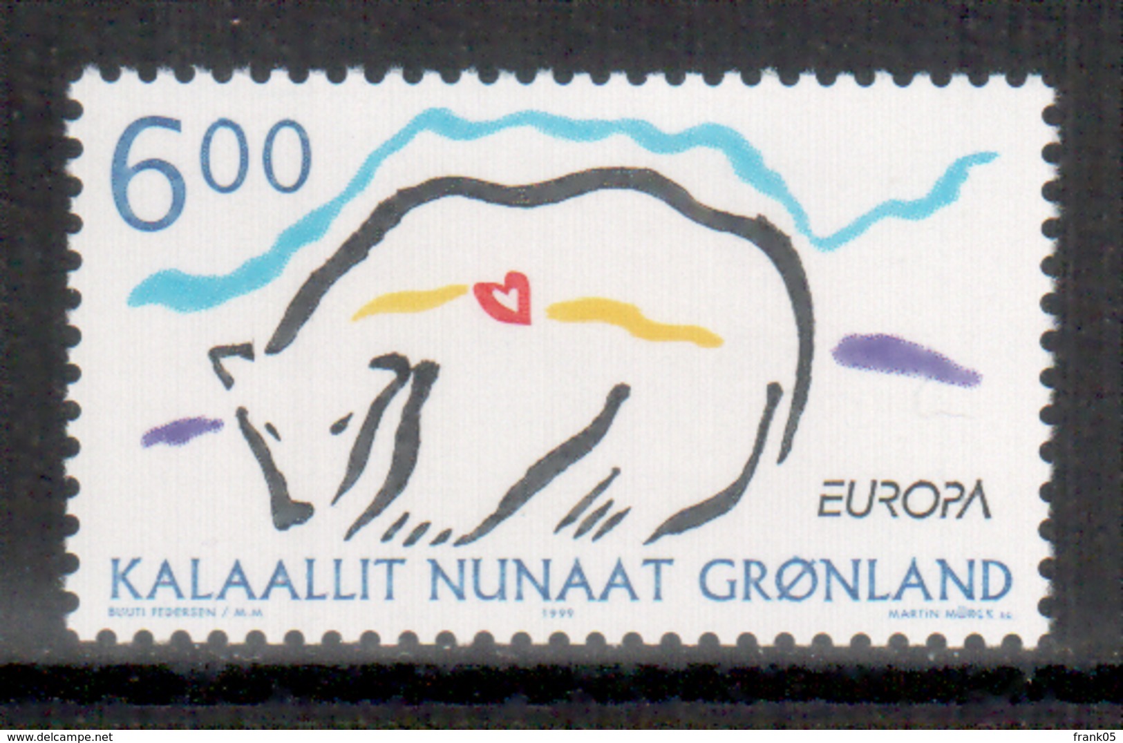 Grönland / Greenland / Groenland 1999 EUROPA ** - 1999