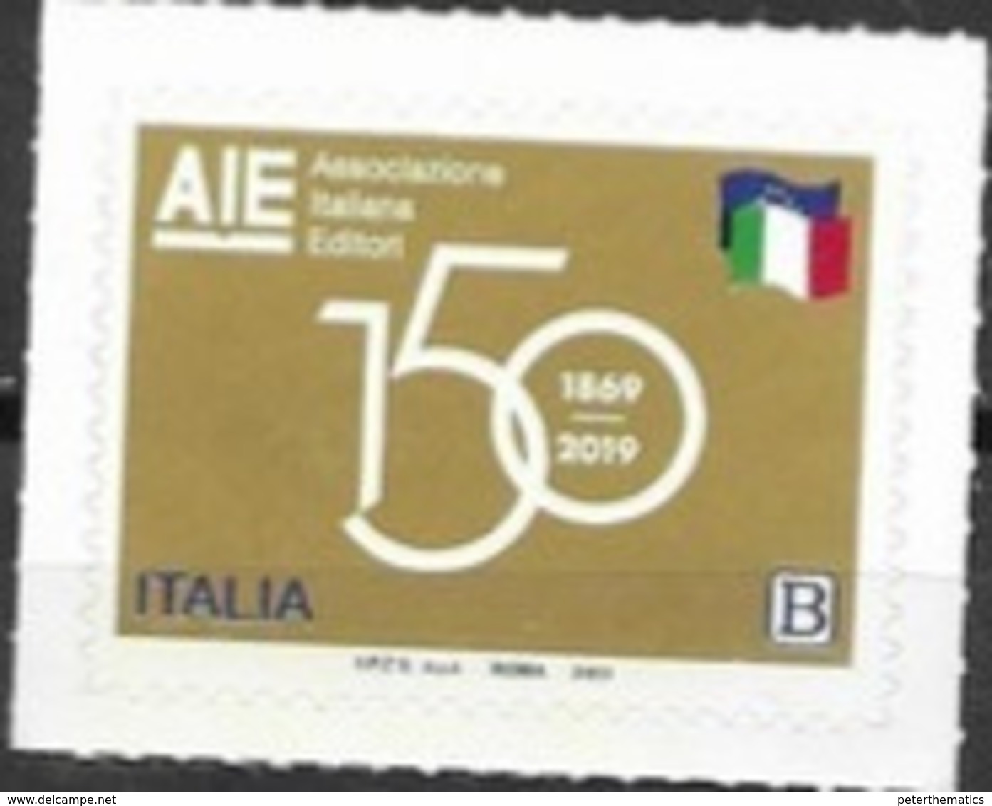 ITALY, 2019, MNH, AIE, ITALIAN EDITORS' ASSOCIATION, 1v - Unclassified