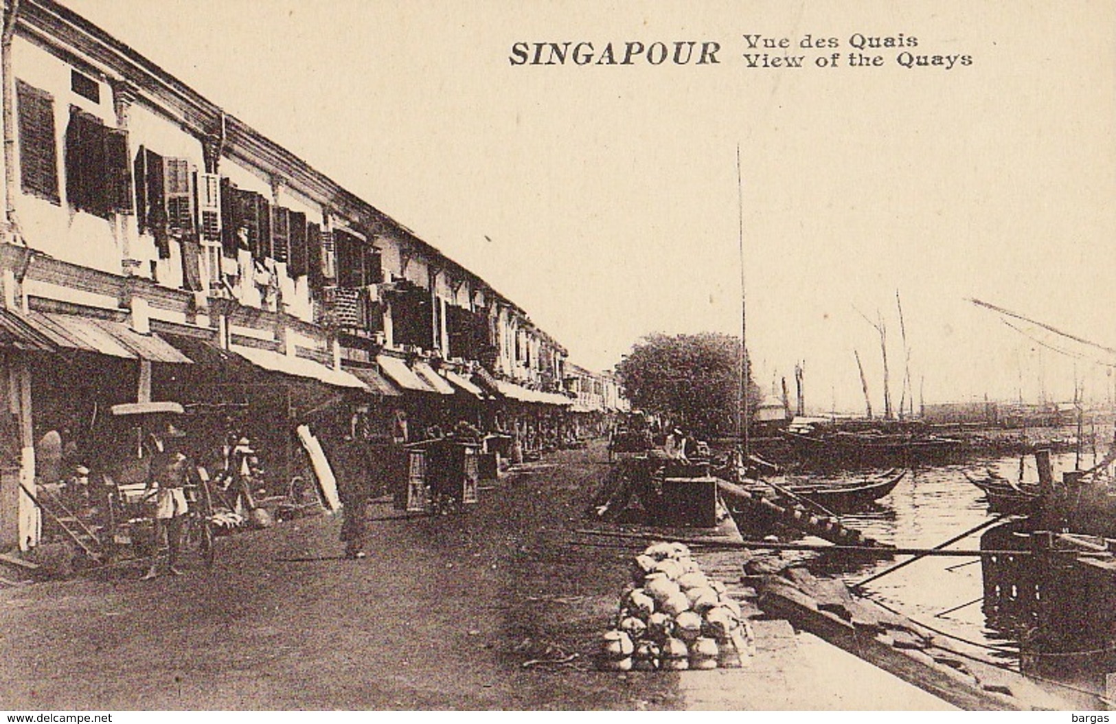 7 Cartes Postales Singapour Singapore - Singapour
