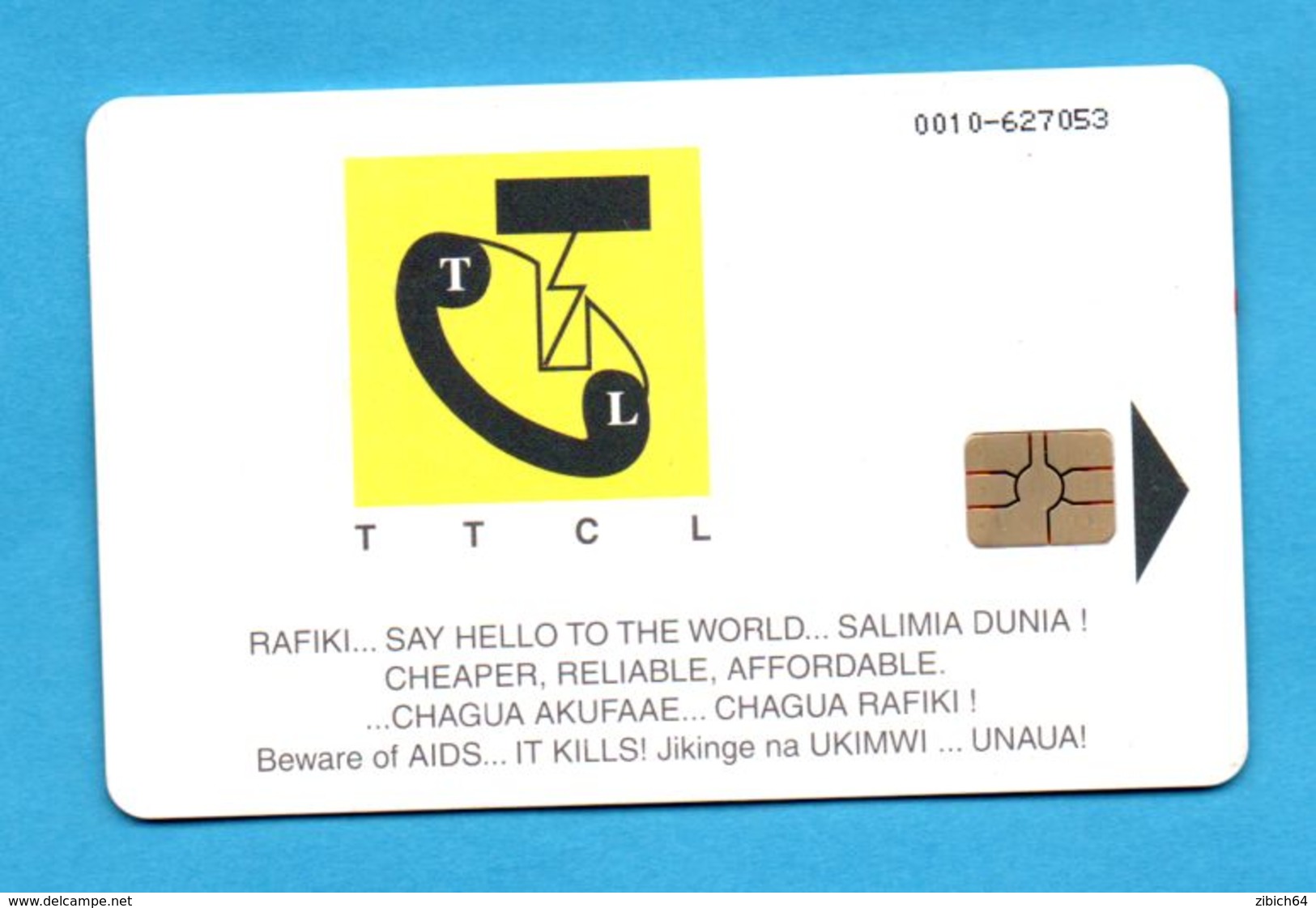 TANZANIA  Chip Phonecard - Tanzania