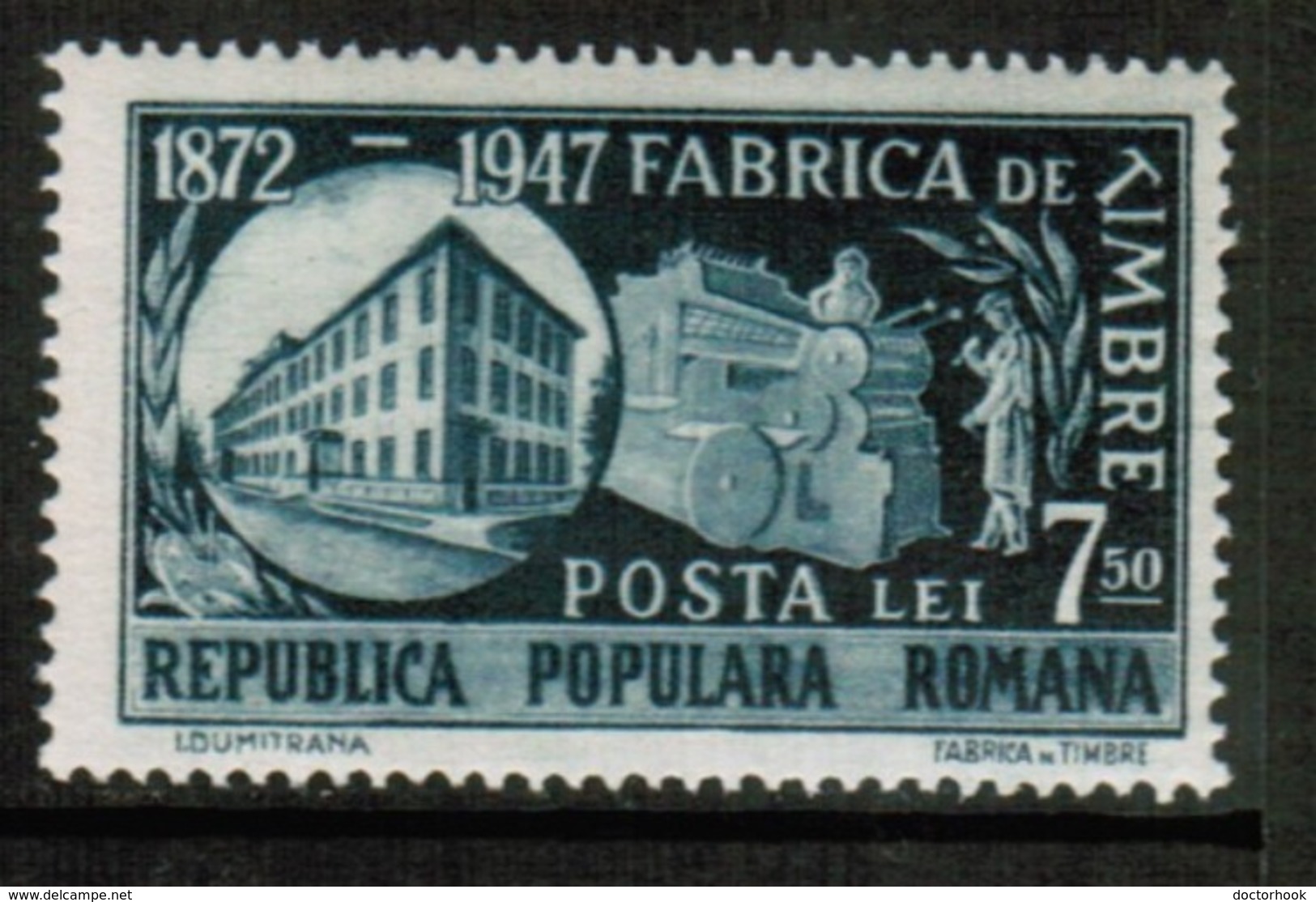 ROMANIA  Scott # 680** VF MINT NH (Stamp Scan # 576) - Unused Stamps