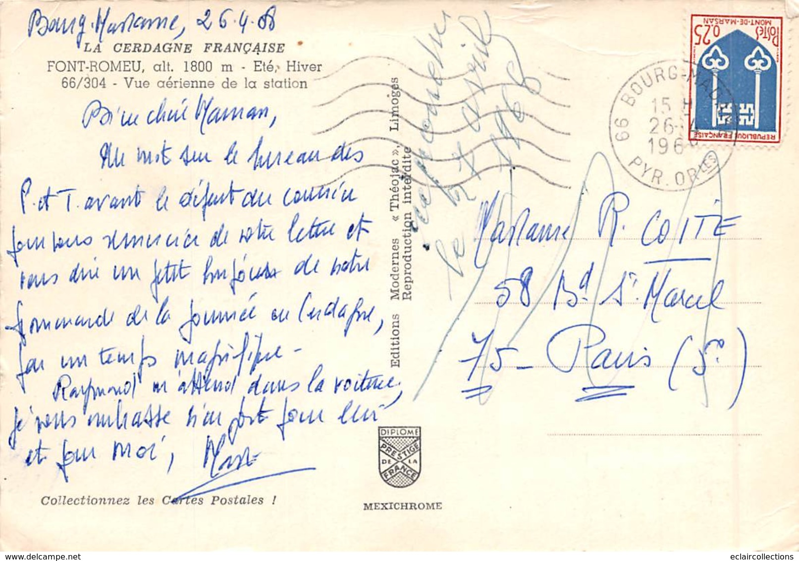 Font-Romeu        66            Vue Aérienne De La Station             (voir Scan) - Otros & Sin Clasificación