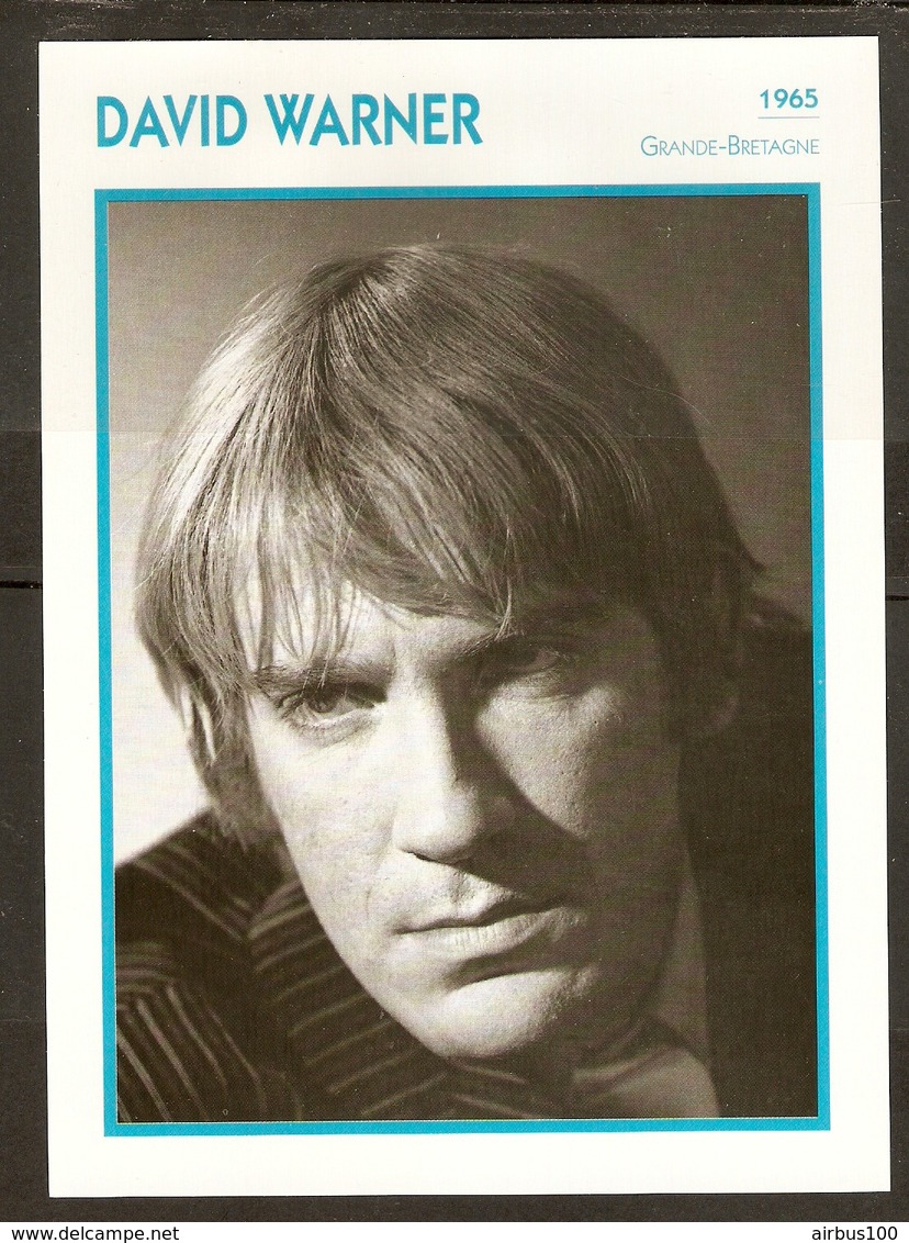 PORTRAIT DE STAR 1965 GRANDE BRETAGNE - ACTEUR DAVID WARNER - ENGLAND ACTOR CINEMA FILM PHOTO - Fotos