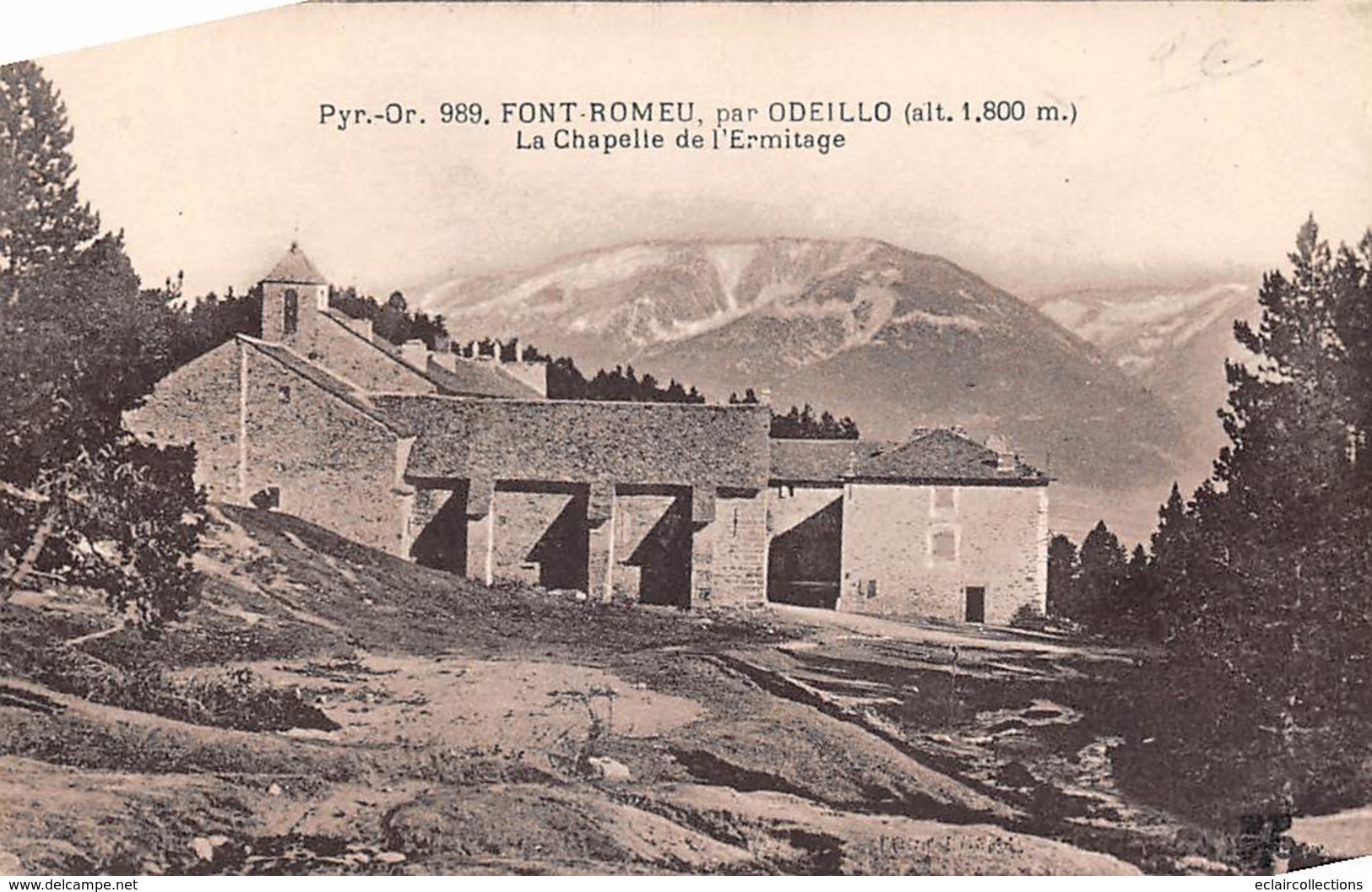 Font-Romeu        66         La Chapelle De L'Ermitage            (voir Scan) - Autres & Non Classés