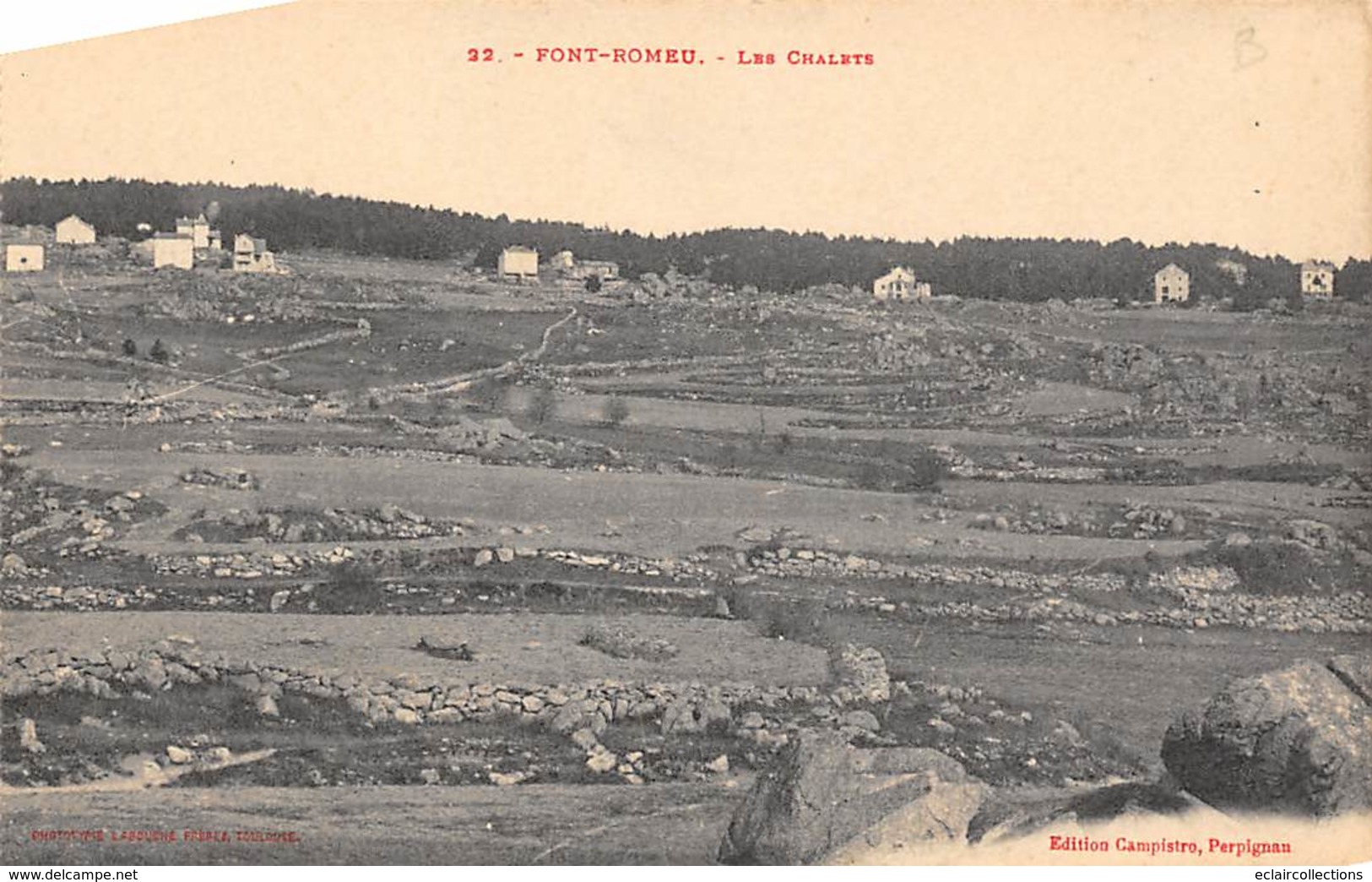 Font-Romeu        66         Les Chalets            (voir Scan) - Autres & Non Classés