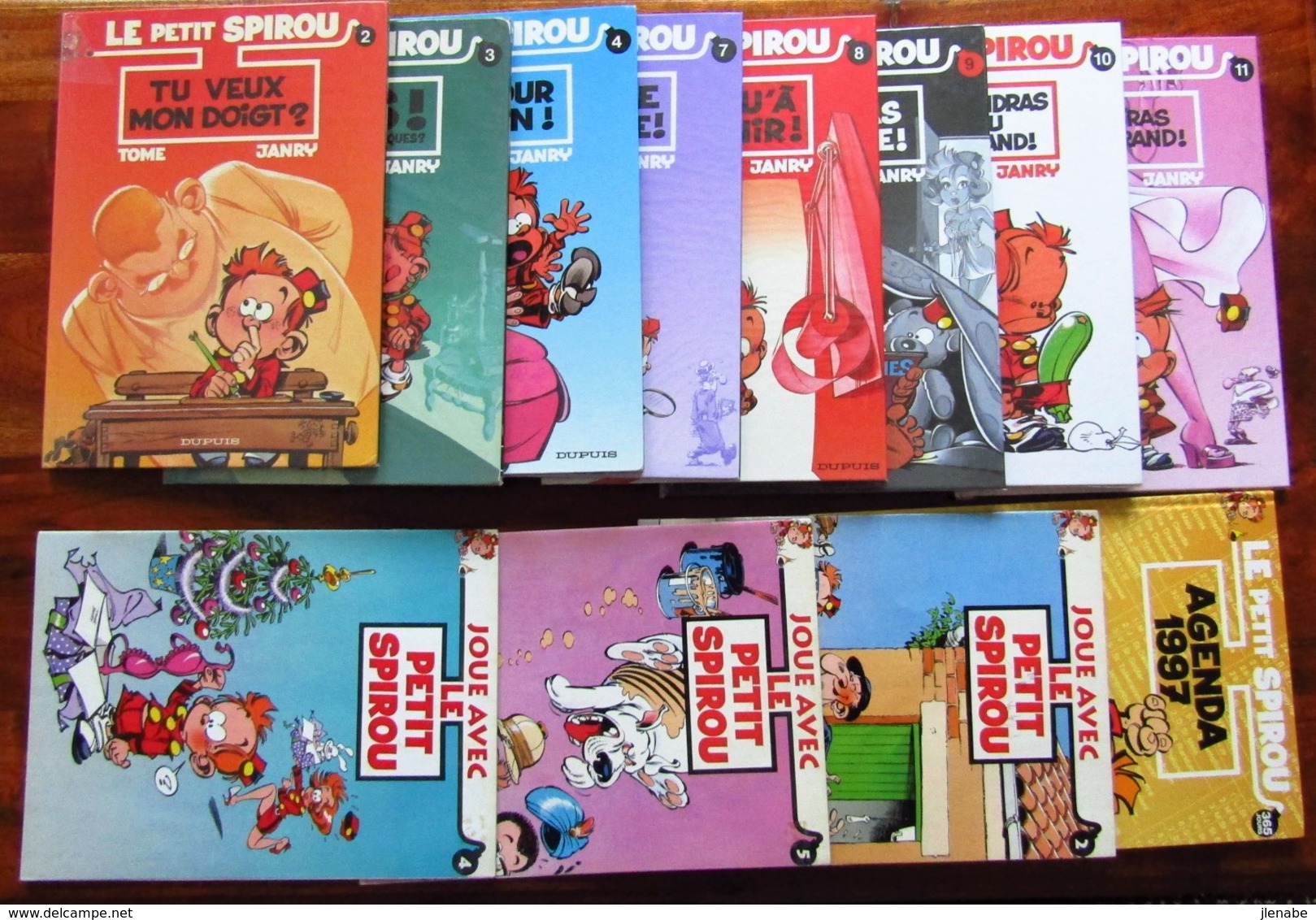 Lot De 12 Petit Spirou Anciens En EO - Wholesale, Bulk Lots