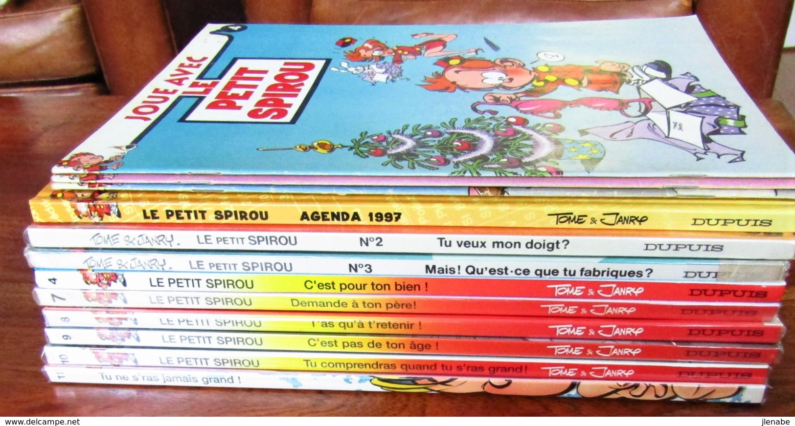 Lot De 12 Petit Spirou Anciens En EO - Wholesale, Bulk Lots