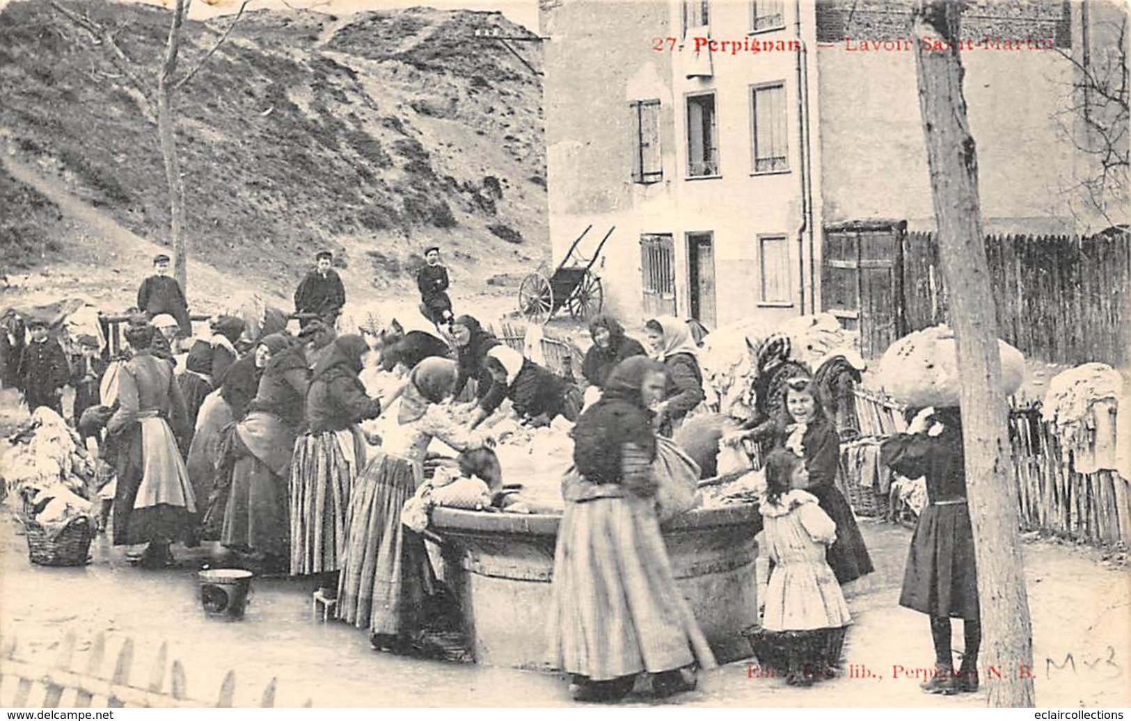 Perpignan     66          Lavoir Saint Martin          (voir Scan) - Perpignan