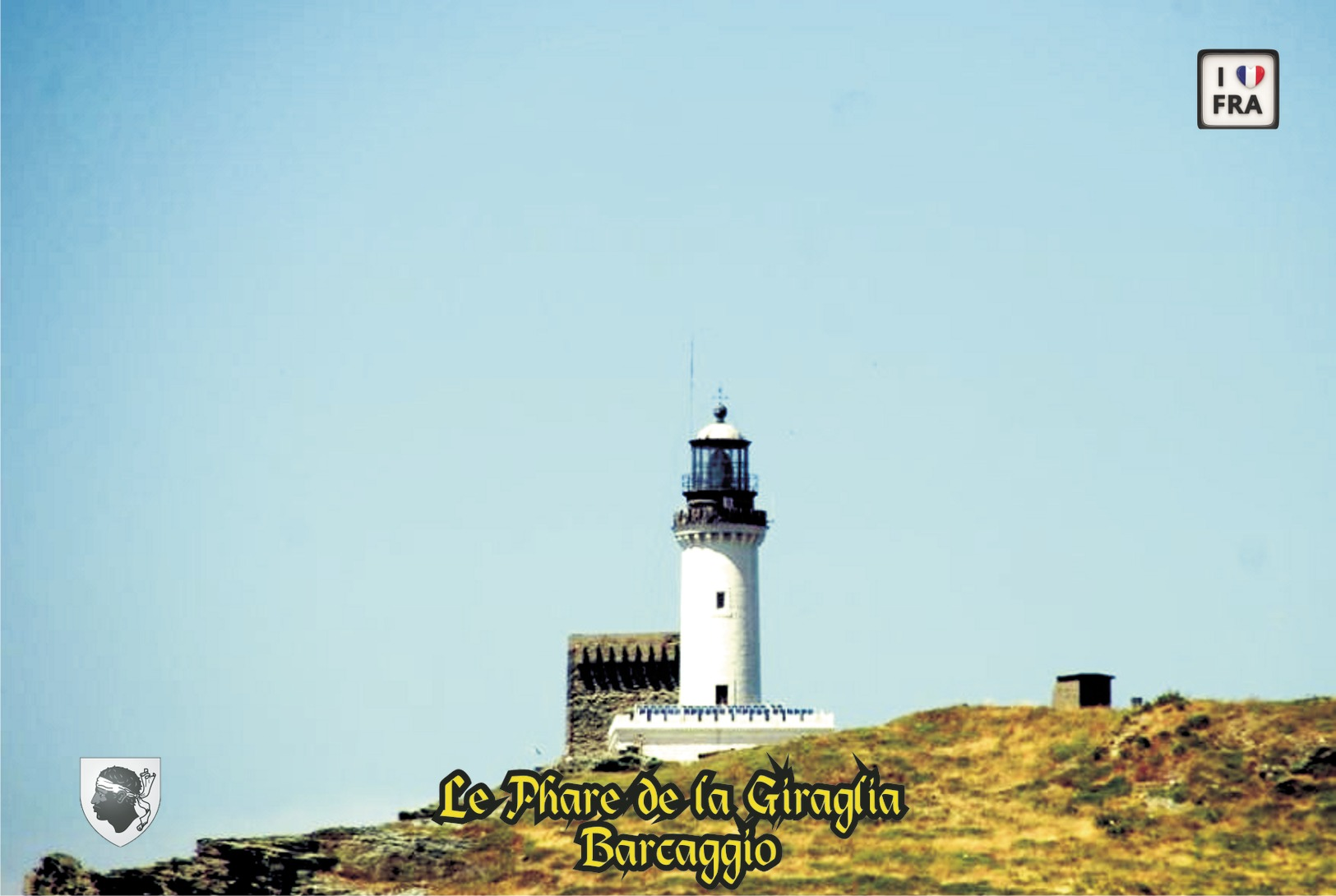 Set 6 Cartes Postales, Phares, Lighthouses Of Europe, France,  Barcaggio, Le Phare De La Giraglia - Fari