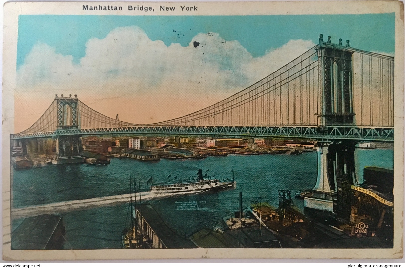 V 60604 - Stati Uniti - New York City - Manhattan Bridge - Ponts & Tunnels