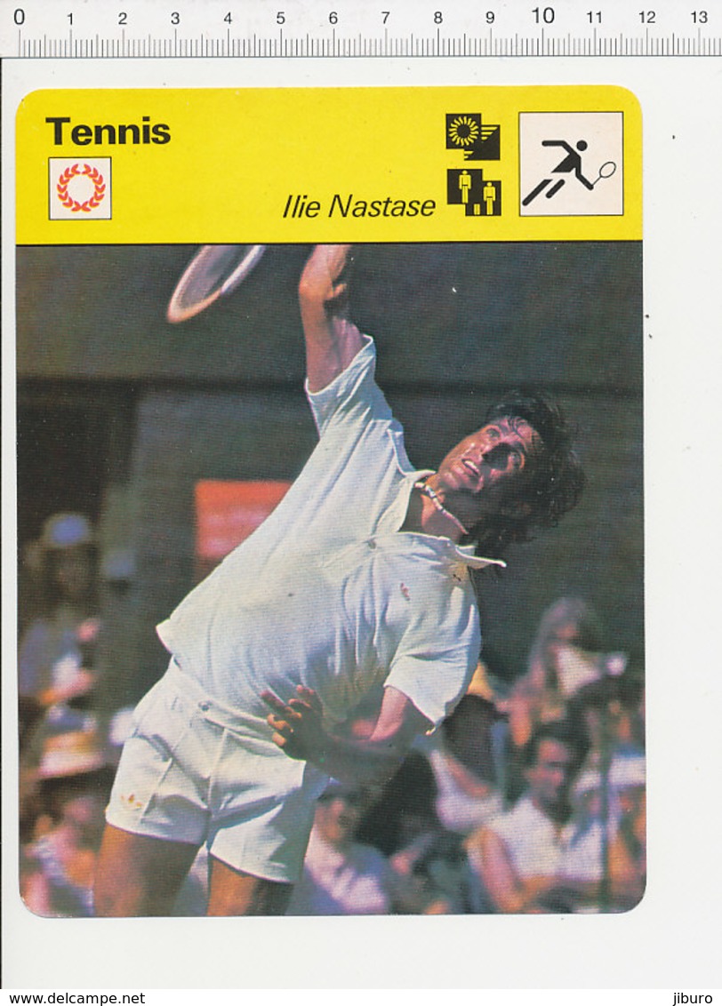 Ilie Nastase Fiche Sport Vintage / 01-FICH-Tennis-2 - Sports