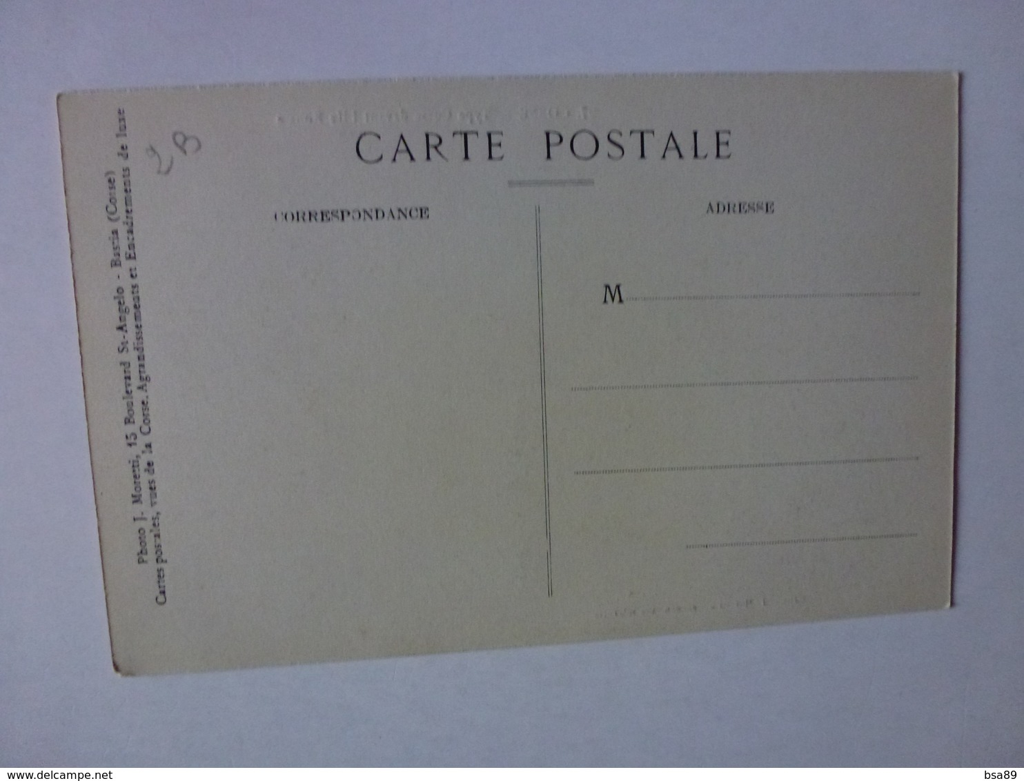 CPA, ILE-ROUSSE, TYPES CORSES, COLLECTION J. MORETTI, BASTIA, VOIR SCAN - Other & Unclassified