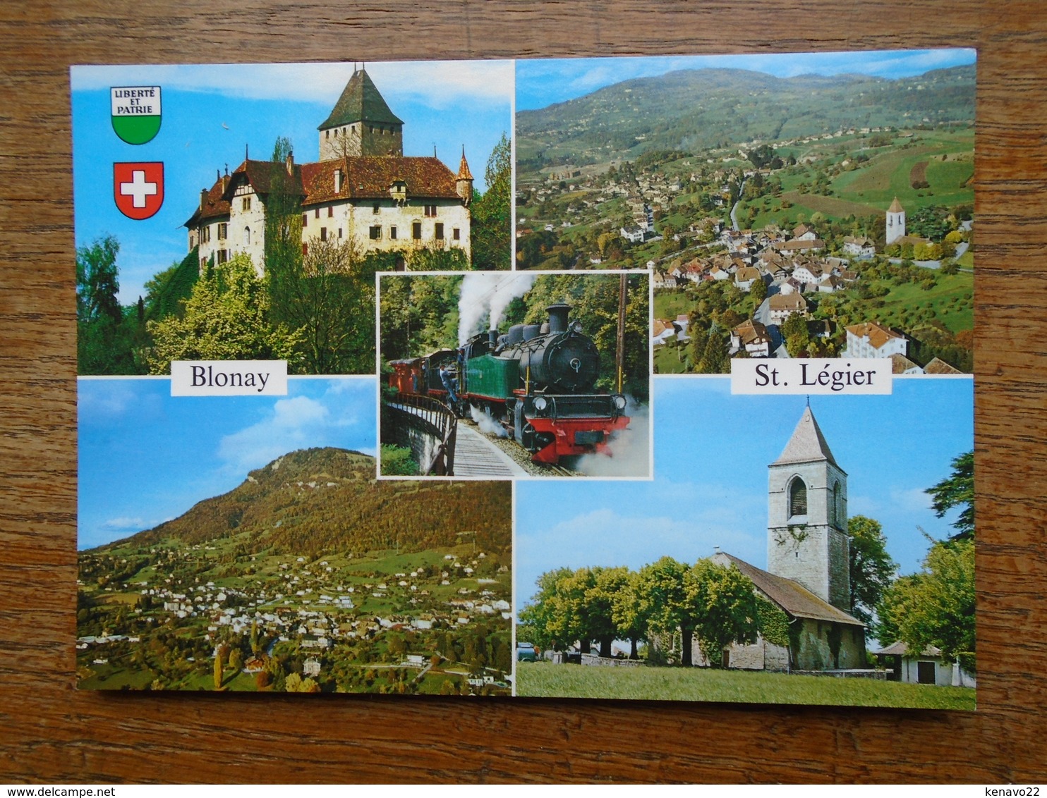 Suisse , Blonay , St. Légier " Multi-vues " - Blonay - Saint-Légier