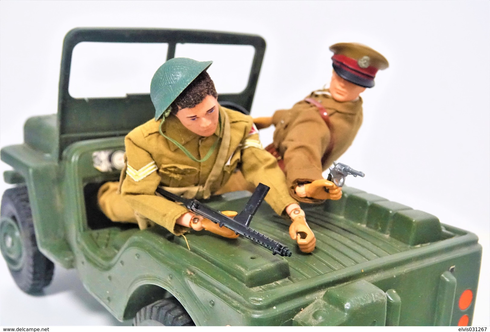 Vintage ACTION MAN : BRITISH ARMY OFFICER - Original Hasbro 1970's - Palitoy - GI JOE