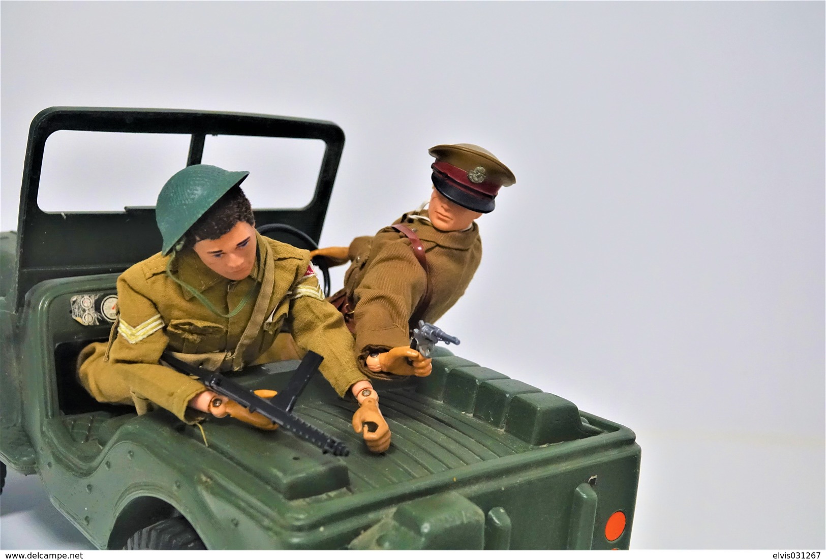 Vintage ACTION MAN : BRITISH ARMY OFFICER - Original Hasbro 1970's - Palitoy - GI JOE