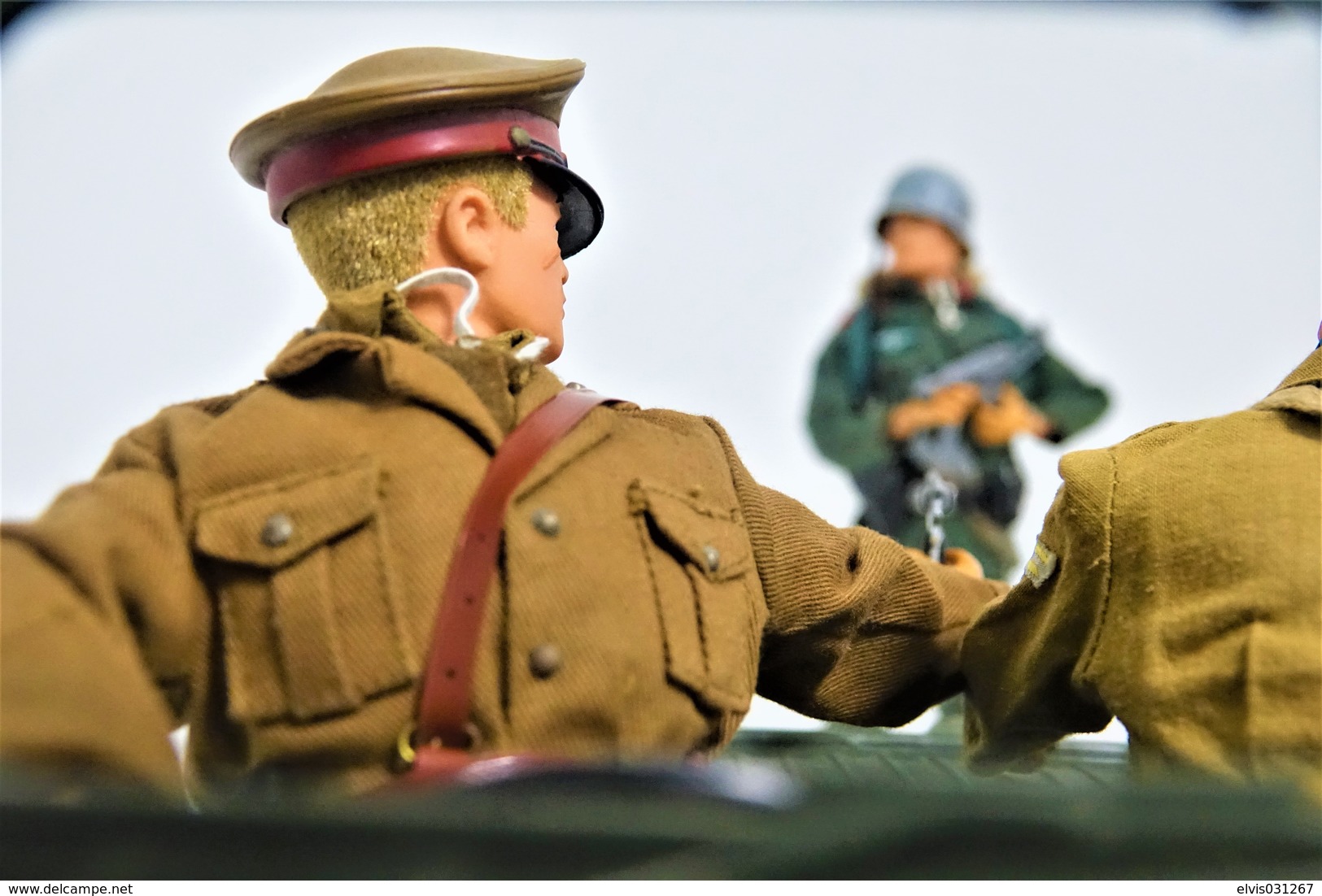 Vintage ACTION MAN : BRITISH ARMY OFFICER - Original Hasbro 1970's - Palitoy - GI JOE