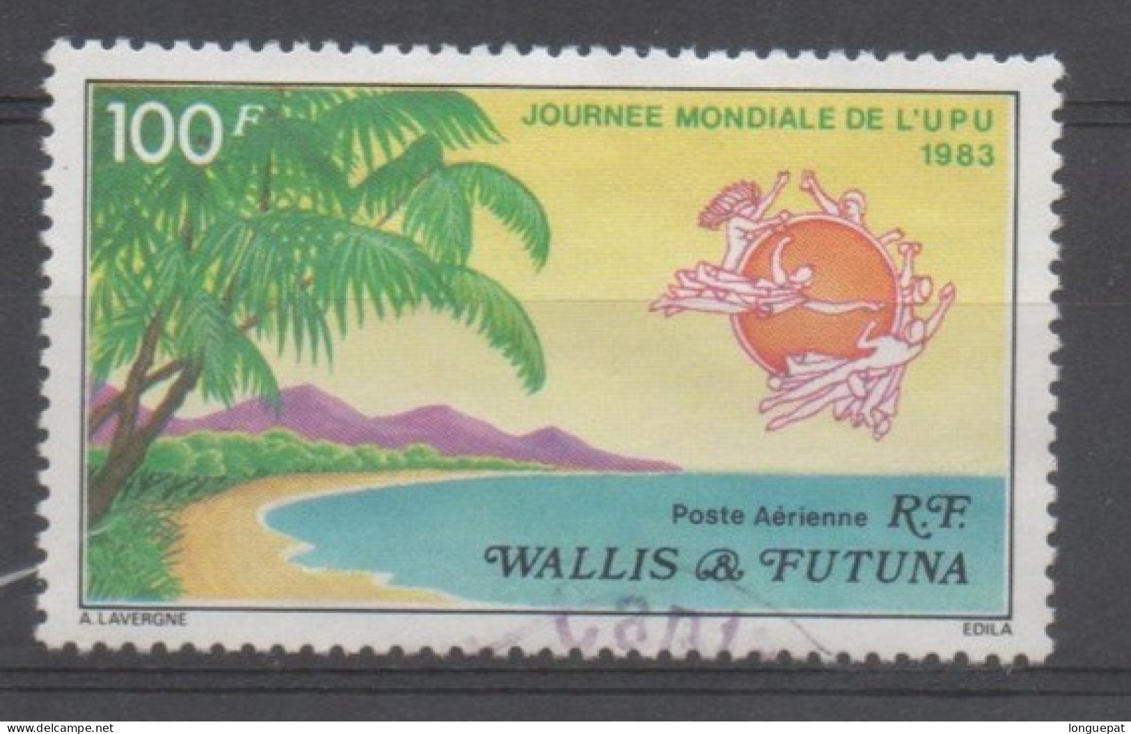 WALLIS Et FUTUNA - U.P.U. Journée Mondiale - Vue D'une Plage - Usati