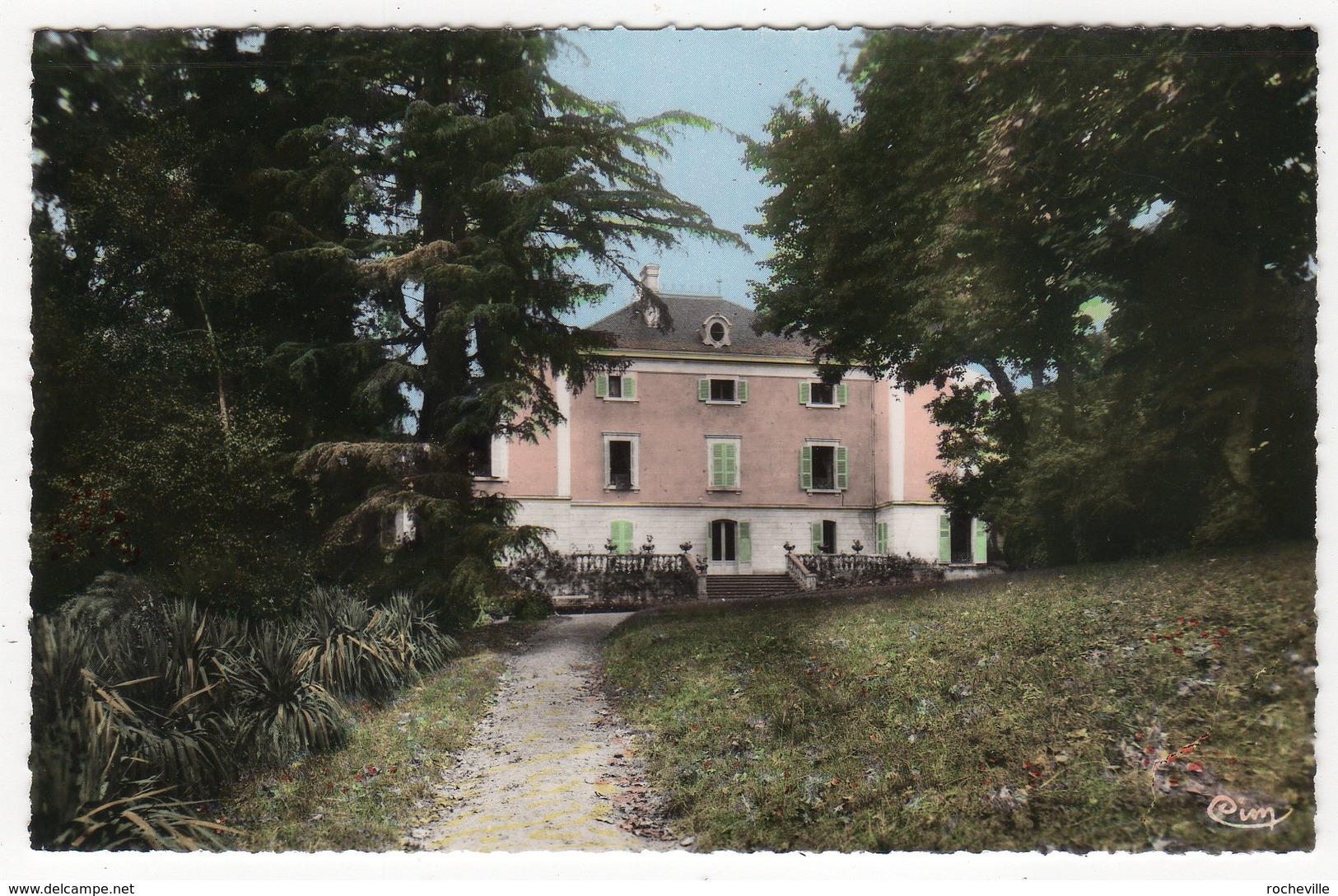 69-CHIROUBLES- Château De Vers-les-Prés -cpsm   -scan Recto-verso - Chiroubles