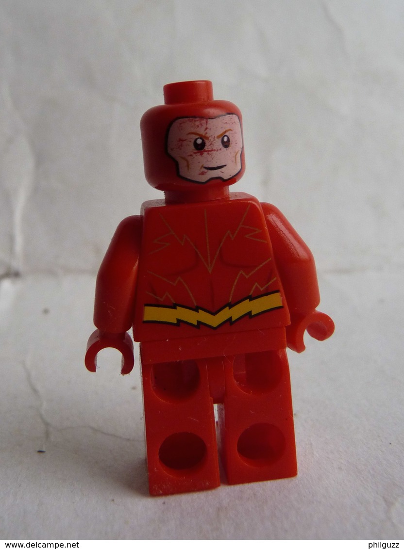 FIGURINE LEGO SUPER HEROS DC - FLASH  - MINI FIGURE 2018 Légo - Sans Casque - Figurines