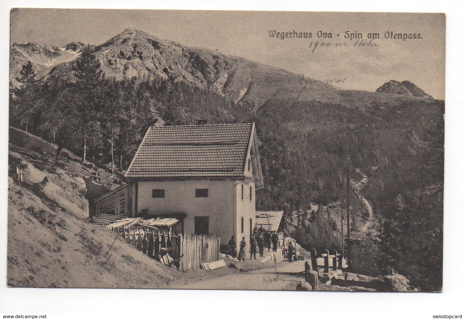 ZERNEZ Wegerhaus Ova-Spin Am Ofenpass Photo J. Feuerstein Schuls - Zernez