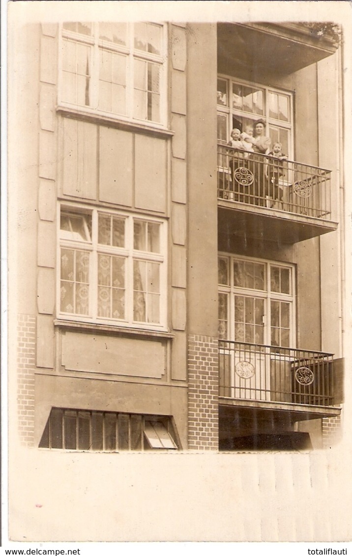 HAMBURG WANDSBEK Original Private Fotokarte Braun Belebt Erikastraße Gelaufen 6 19.3.1912 - Wandsbek