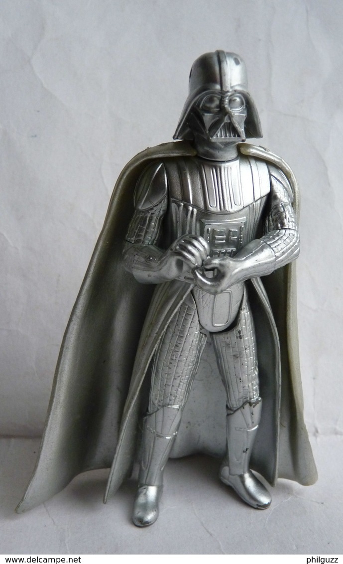 FIGURINE STAR WARS 1999 DARK VADOR Hasbro China Version Argent DARTH VADER (2) - Episodio I