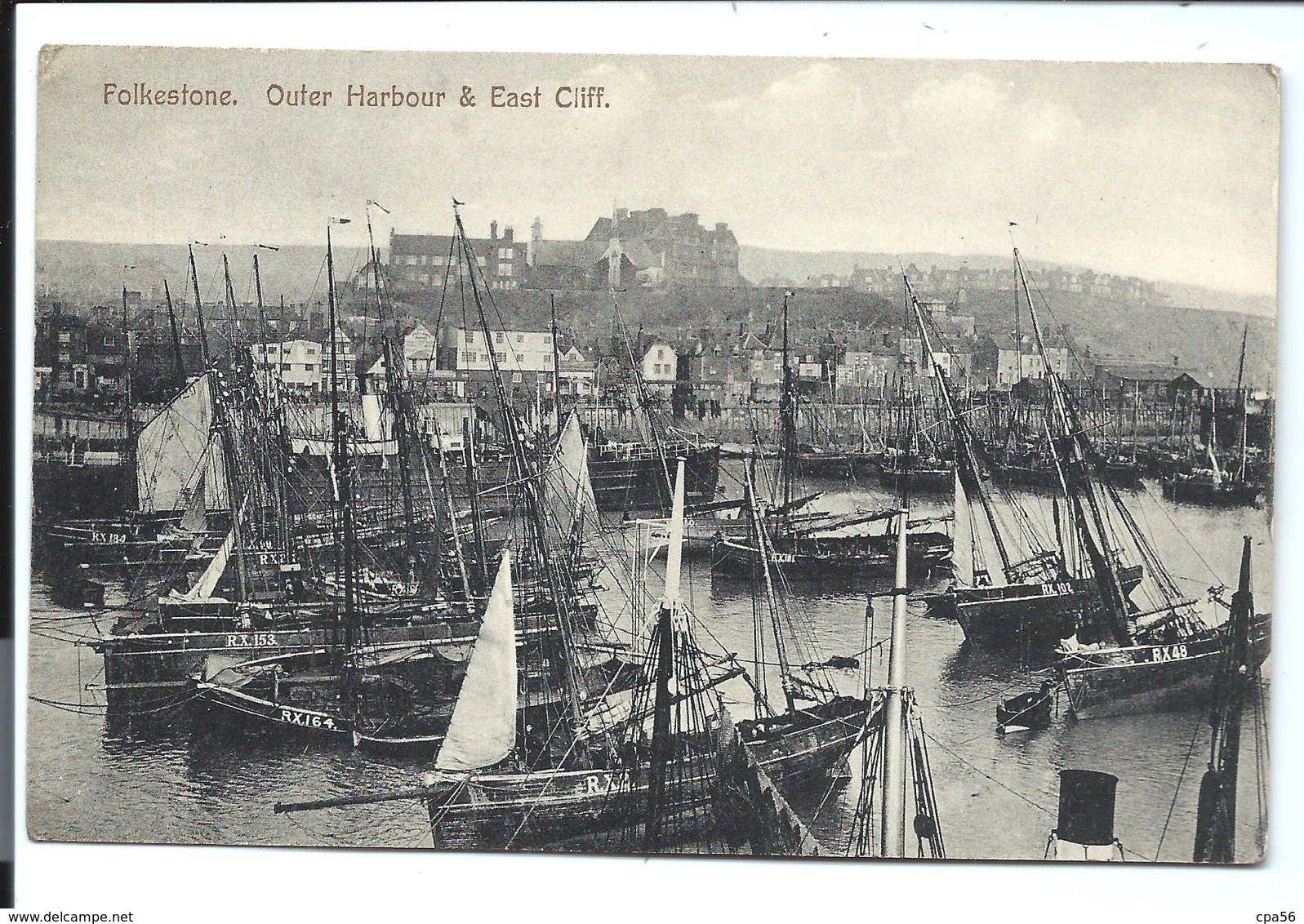 FOLKESTONE - Outer Harbour 1910 ? - Folkestone