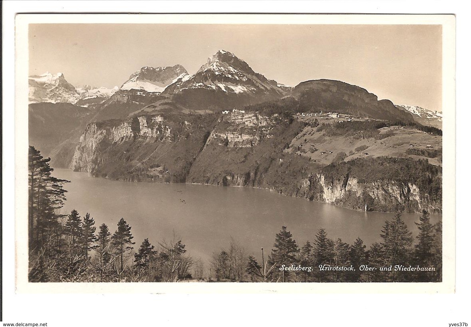 SUISSE - SEELISBERG - URIROTSTOCK - OBER UND NIEDERBAUEN - Seelisberg