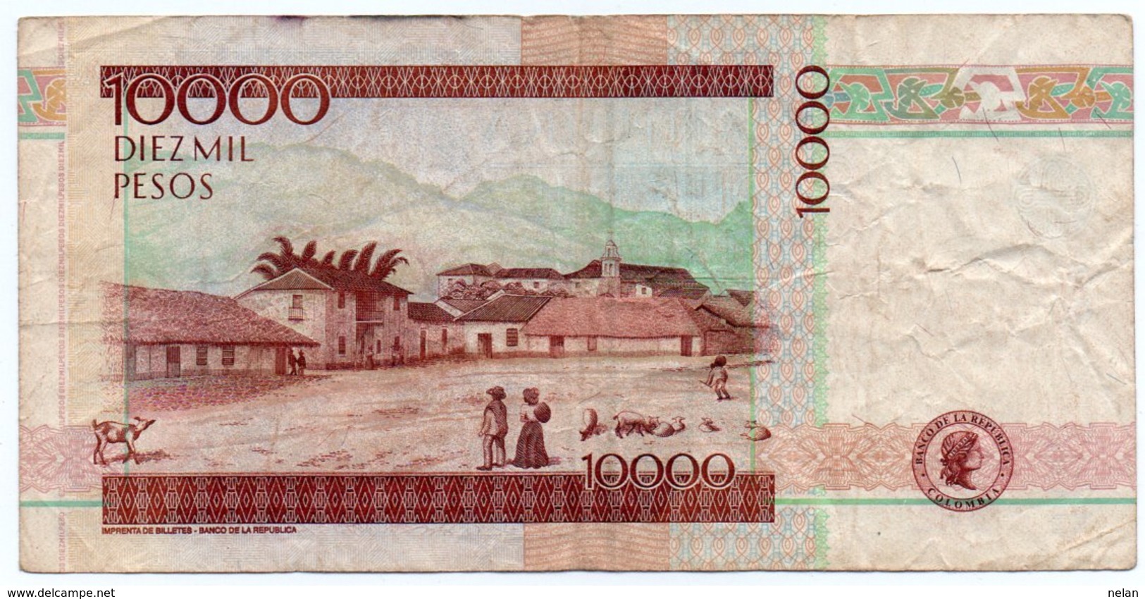 COLOMBIA  10000 PESOS   2006  P-453 - Colombia