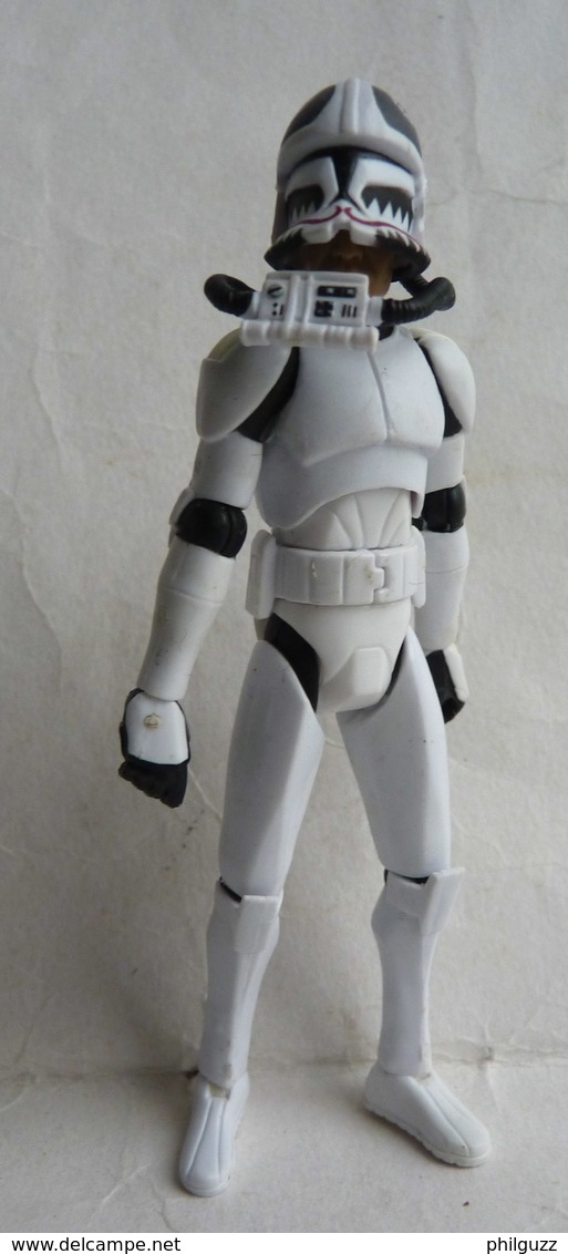 FIGURINE STAR WARS Hasbro 2008 Clone War TROOPER MATCHSTICK  SHADOW SQUAD PILOT (2) - Episodio II