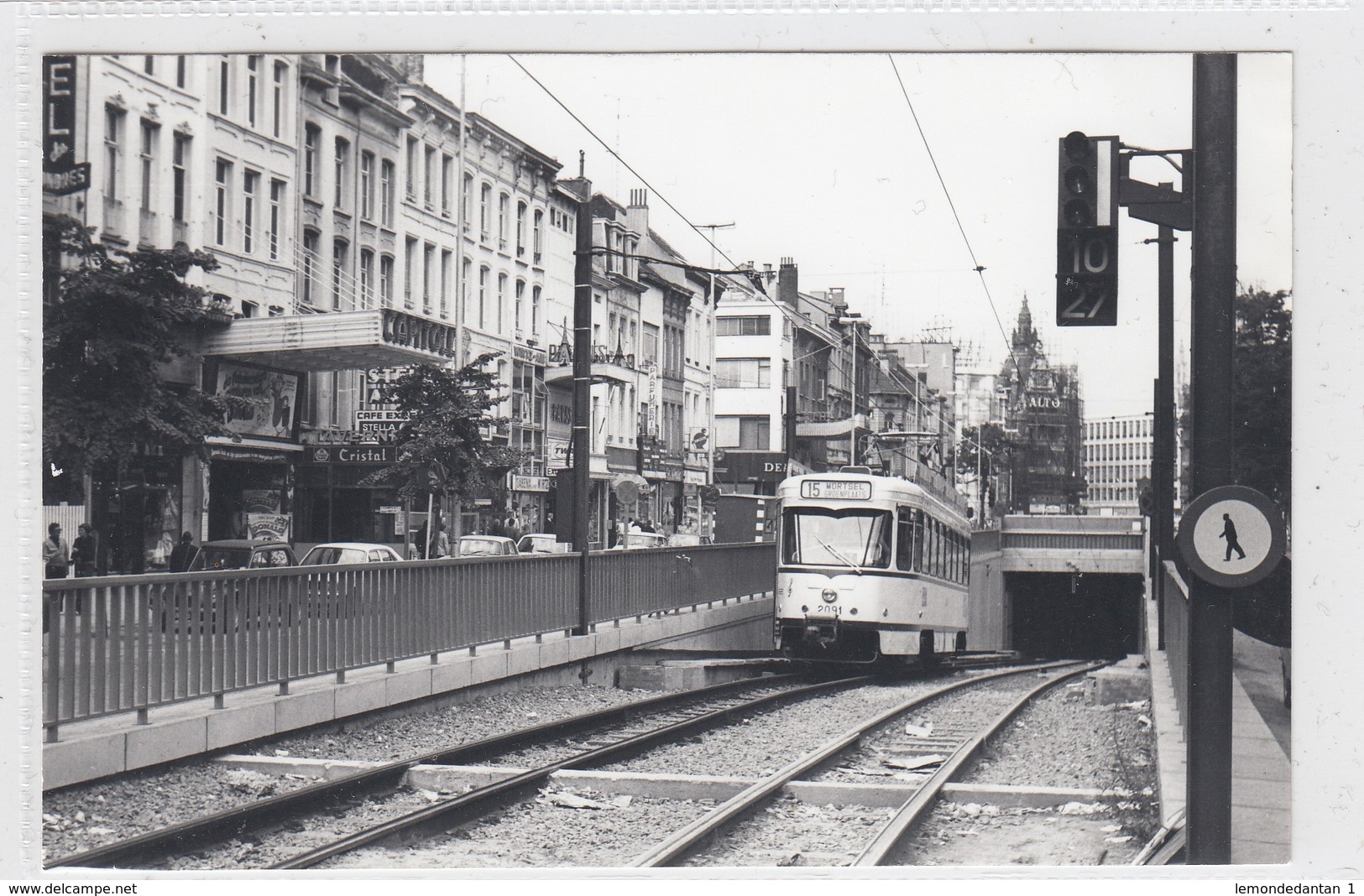 Tram 15 Mortsel - Groenplaats. Photo, Geen Postkaart. - Gent