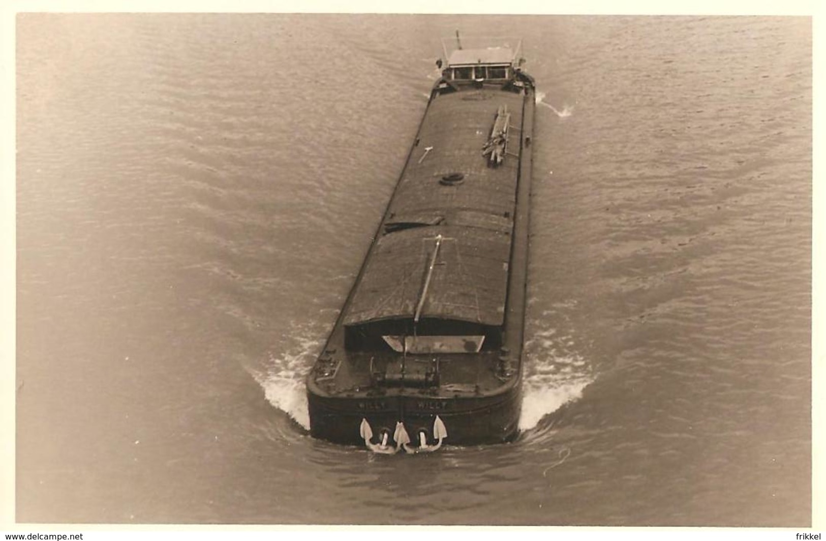 4x Photo Foto (6 X 9 Cm) Boot Bateau (Rita Steendorp) Péniche Binnenvaartschip Kanaal Canal - Boten