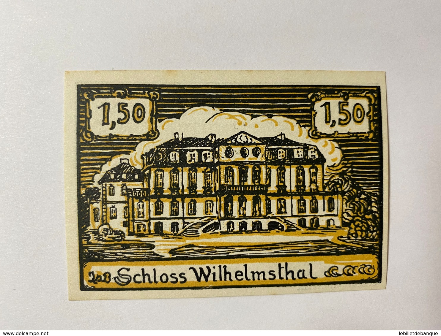 Allemagne Notgeld Hofgeismart 1 Mark 50 - Collezioni