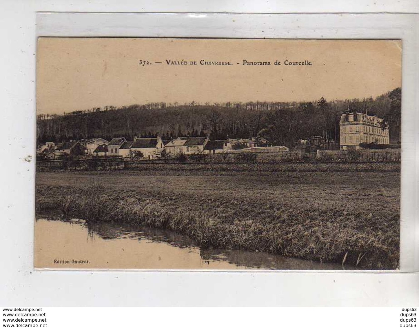 Vallée De Chevreuse - Panorama De COURCELLE - Très Bon état - Chanteloup Les Vignes