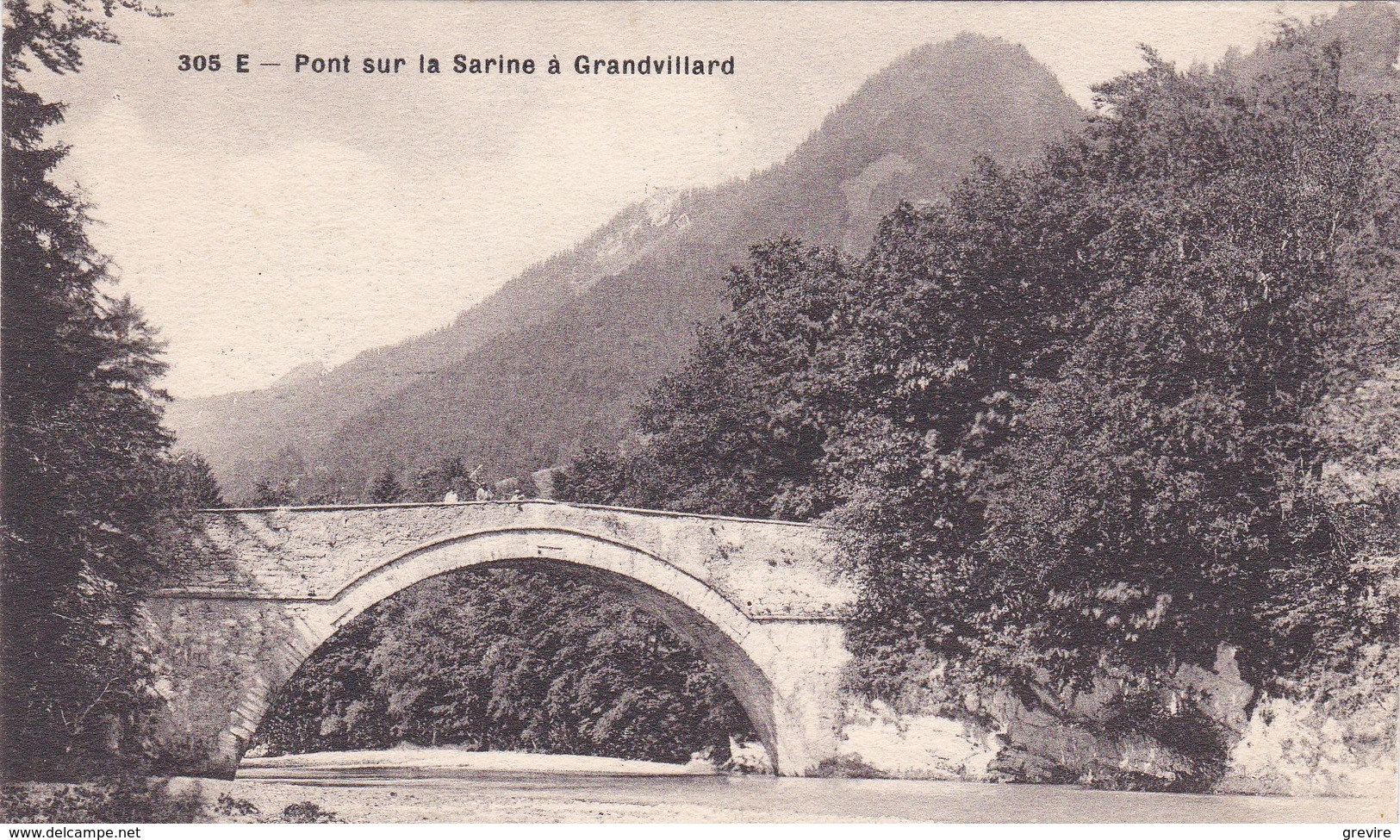 Grandvillard, Pont Sur La Sarine, Spectateurs - Grandvillard