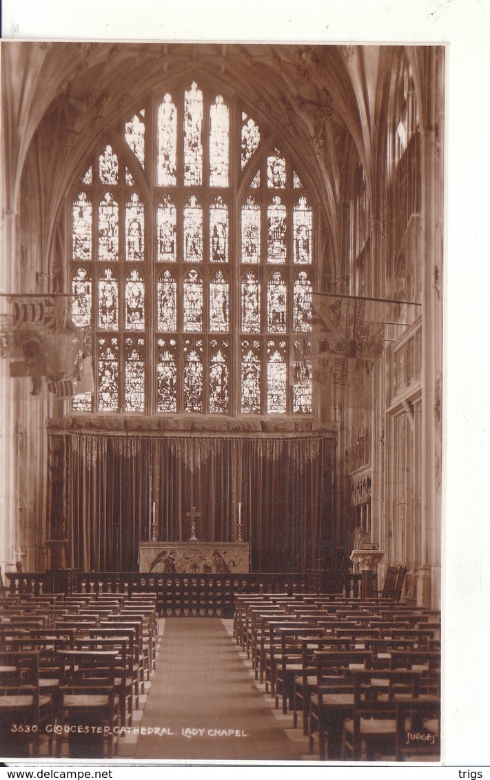 Gloucester - Cathedral, Lady Chapel - Gloucester