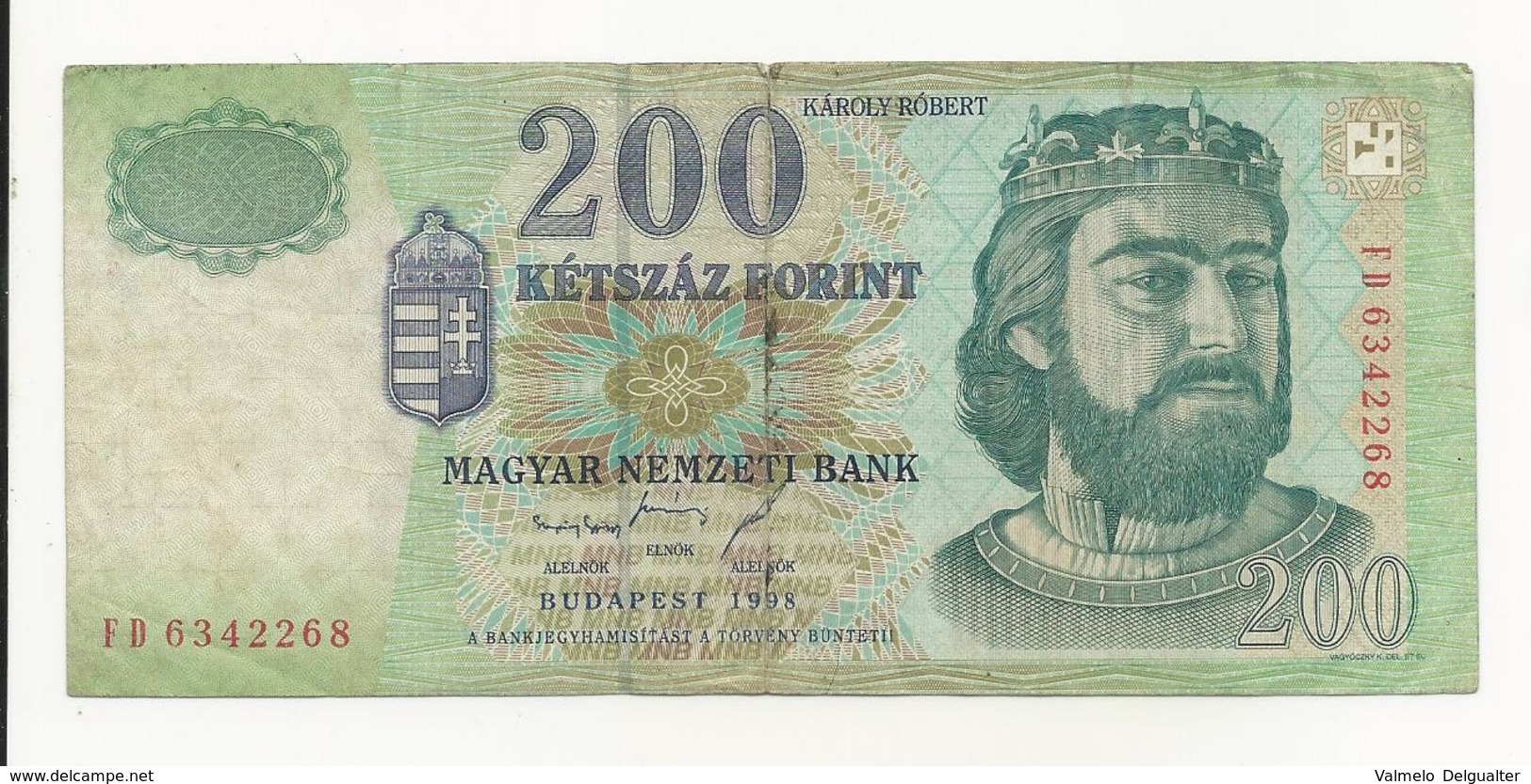 Hungary 200 Forint 1998 VF - Hongarije