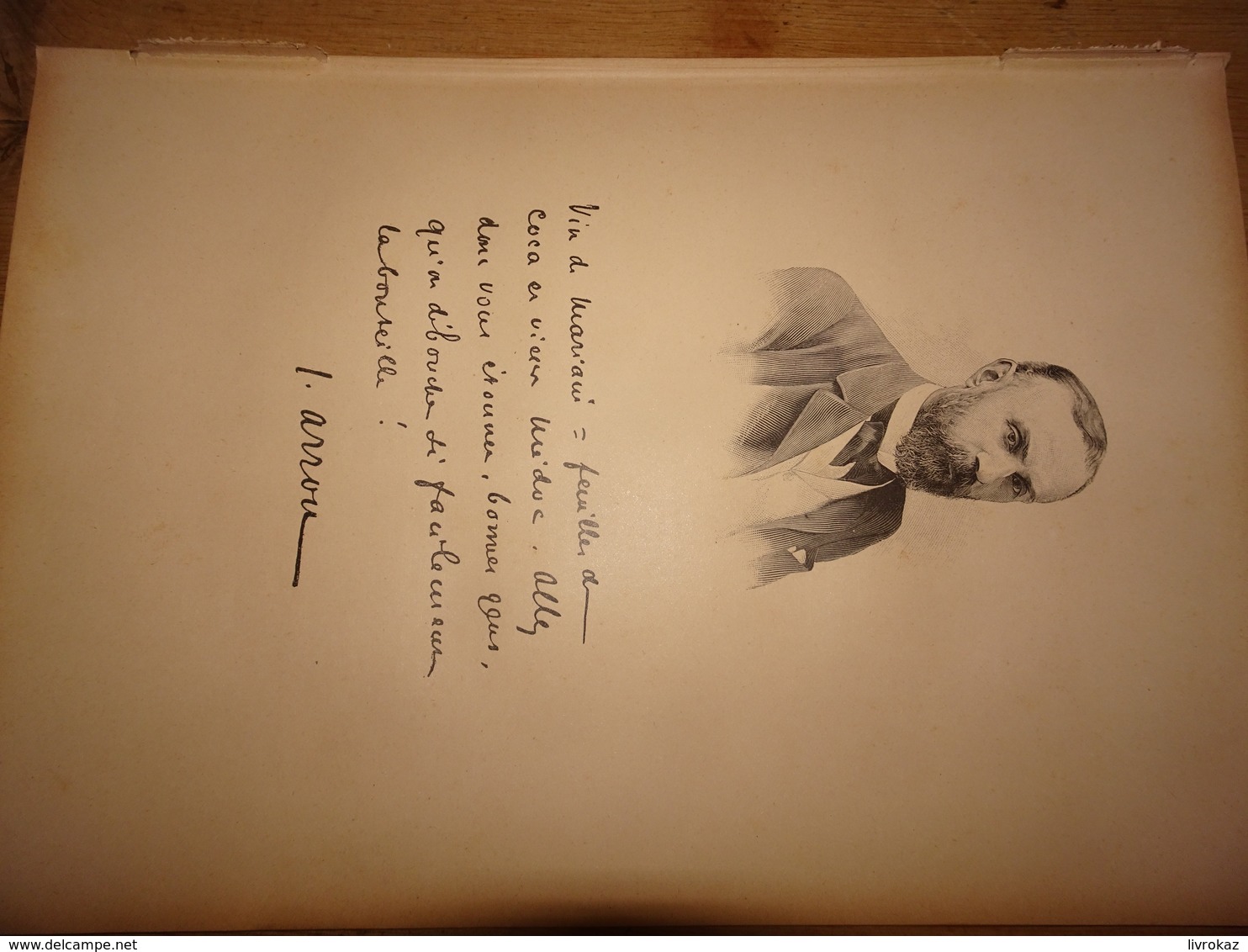 Le Docteur Joseph Arrou, Chirurgien Des Hôpitaux, Hôpital Saint-Antoine à Paris Document Extrait D'un Livre Paru En 1904 - Other & Unclassified