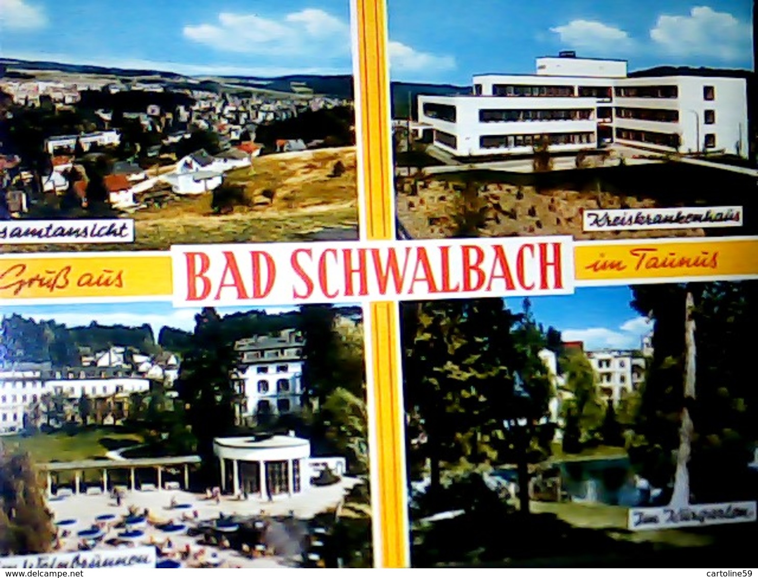 GERMANY ALEMAGNE Deutschland - Bad Schwalbach Taunus - GRUSS  VUES VB1969 HK4276 - Bad Schwalbach