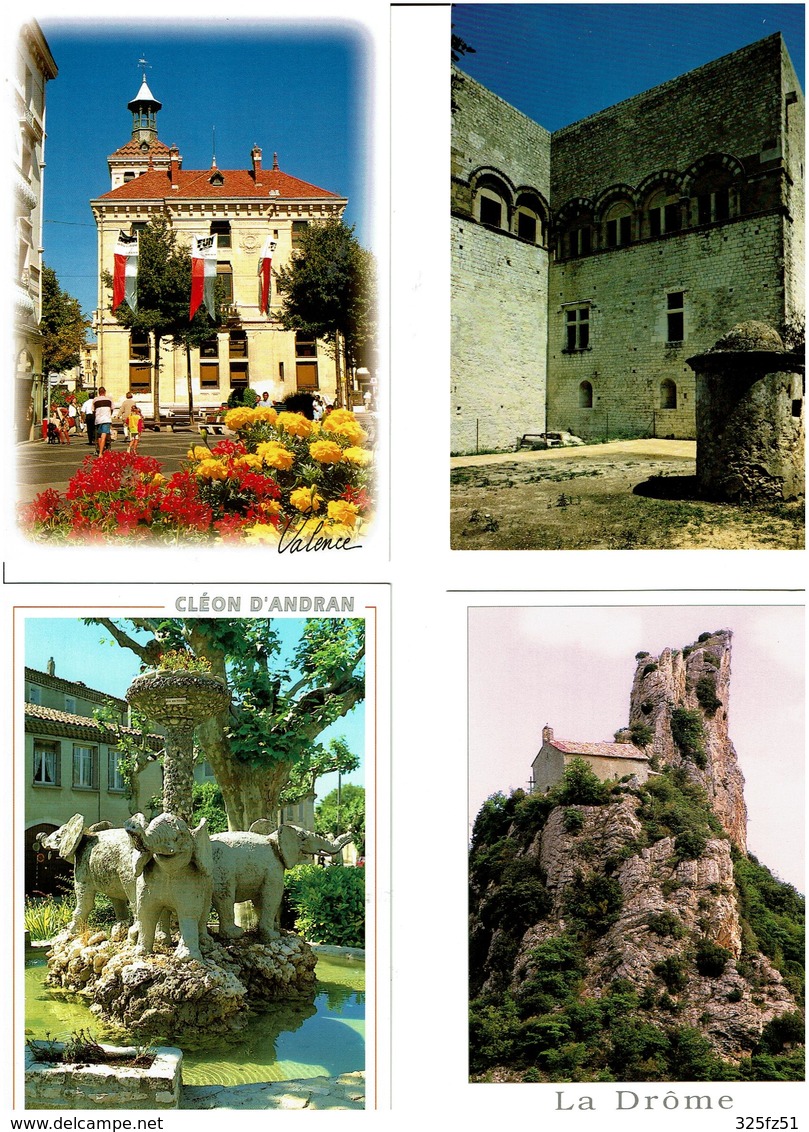 26 / DRÔME /  Lot De 90 Cartes Postales Modernes Neuves - 5 - 99 Cartes