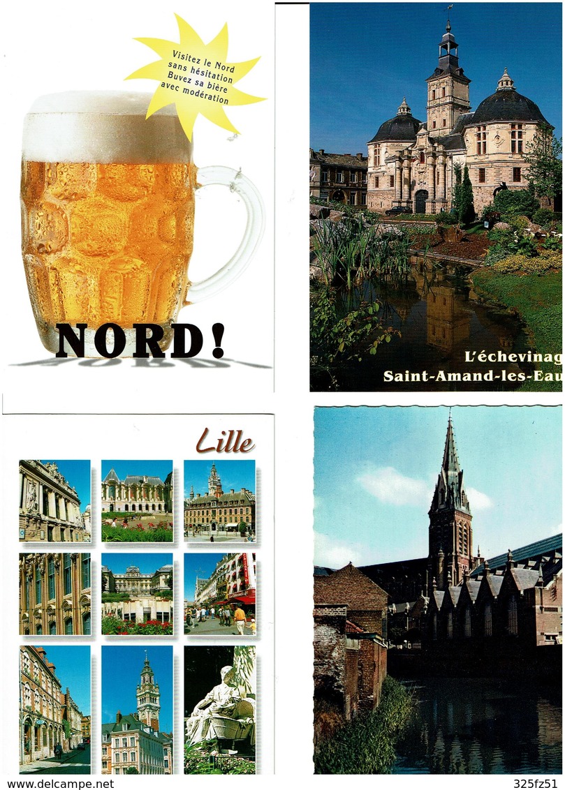 59 / NORD / Lot De 90 Cartes Postales Modernes Neuves - 5 - 99 Cartes