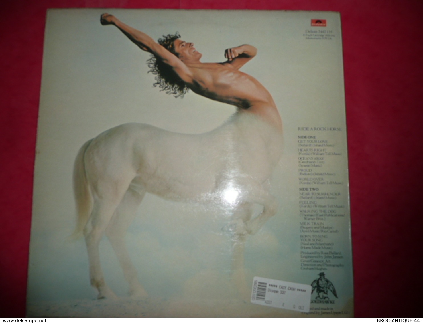 LP N°1634 - DALTREY - RIDE A ROCK HORSE - COMPILATION 10 TITRES ROCK CLASSIC - Rock