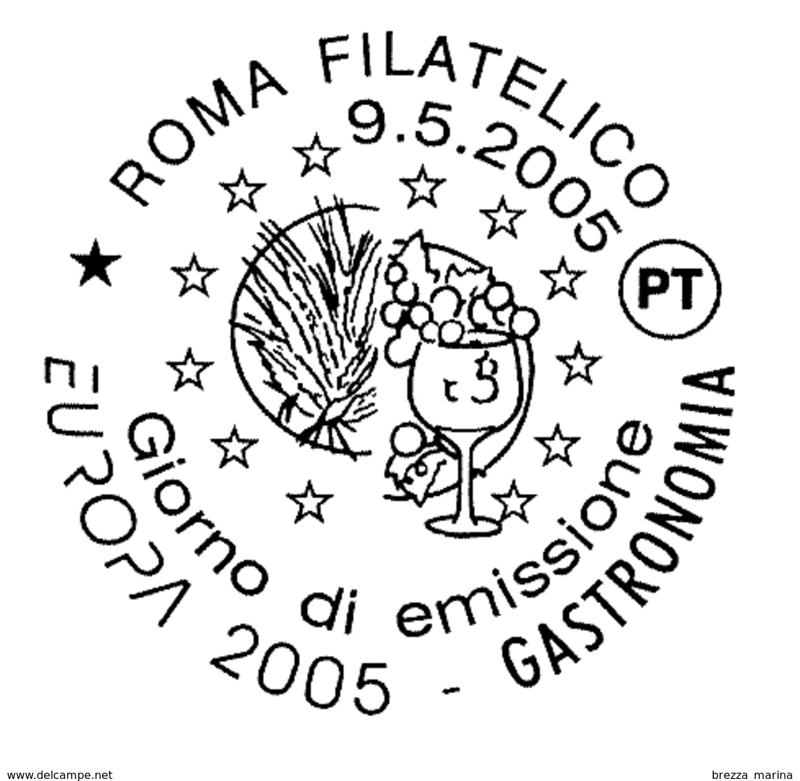 ITALIA - Usato - 2005 -  Europa - 50ª Emissione - Spighe Di Grano - 0,45 - 2001-10: Used