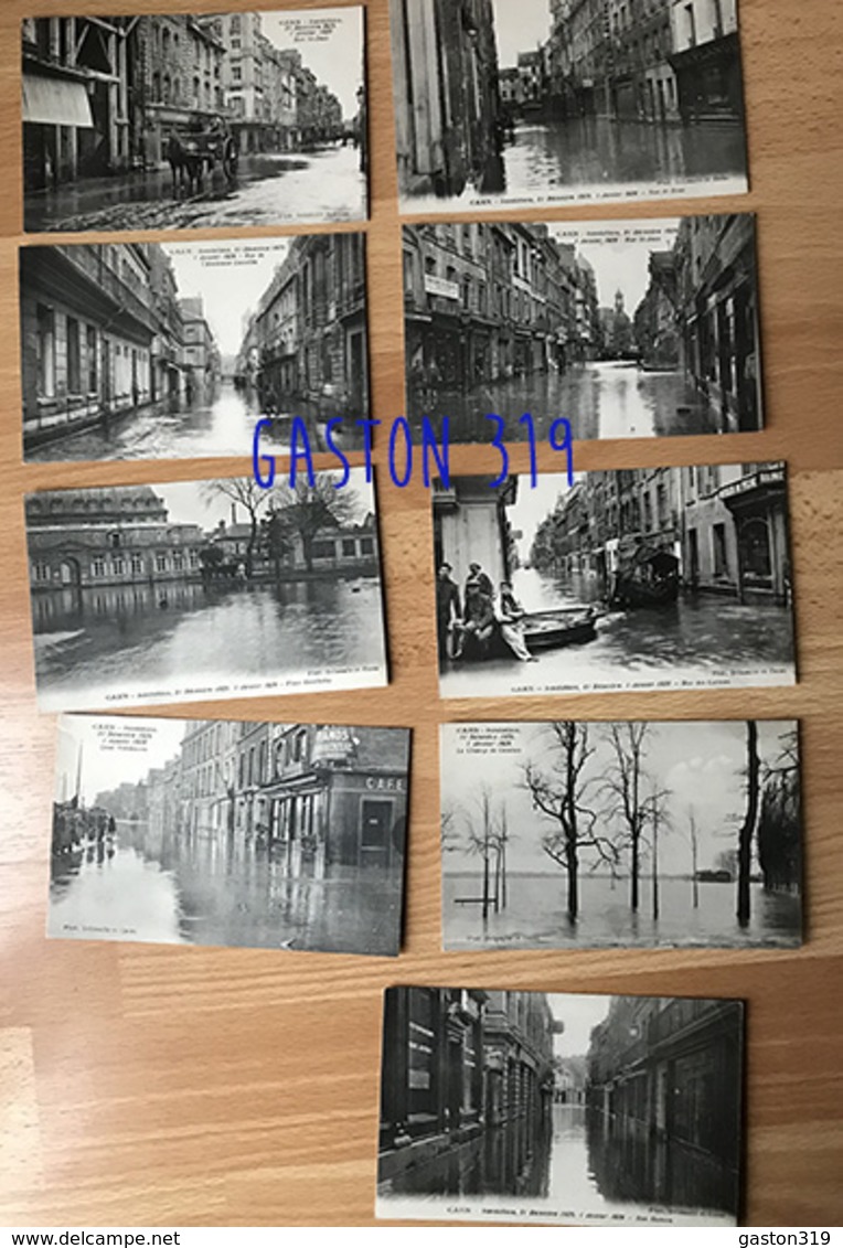 Caen Inondations 1925 - 1926    Lot - Caen
