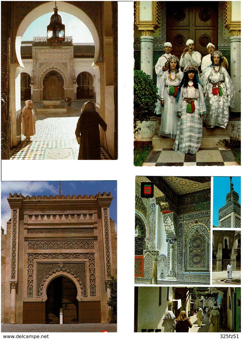 MAROC / Lot De 90 Cartes Postales Modernes Neuves - 5 - 99 Cartes