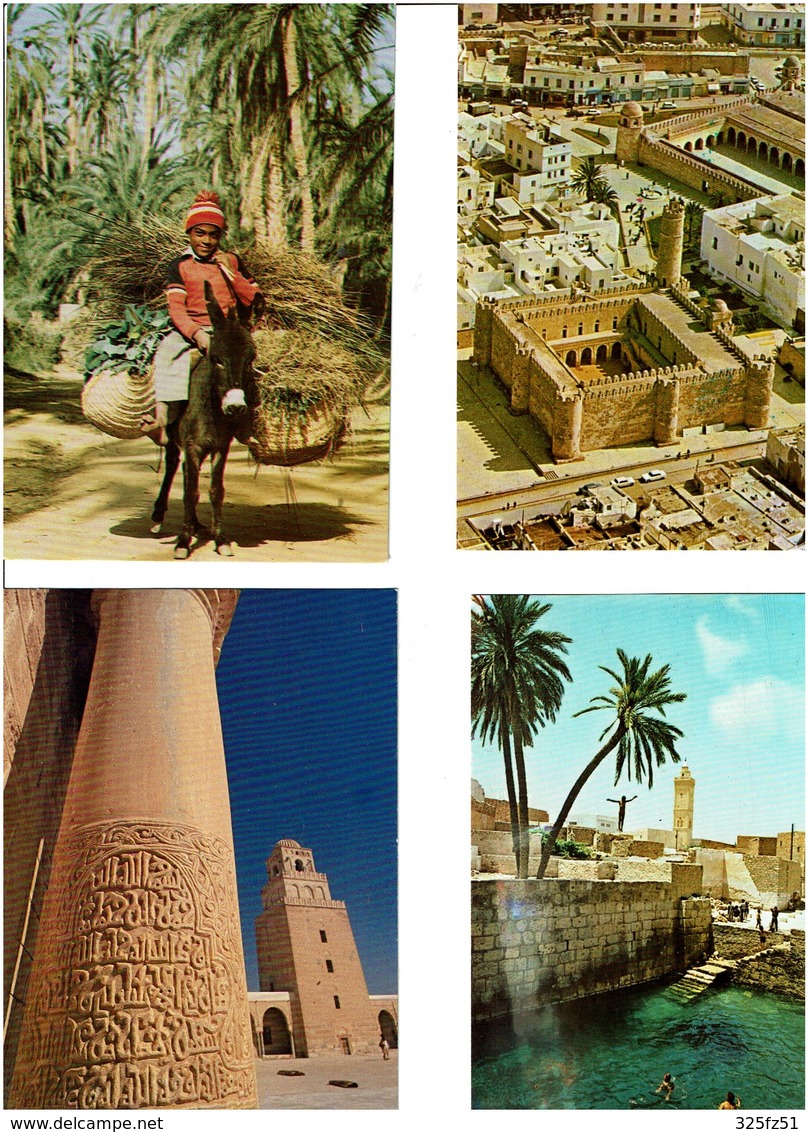 TUNISIE / Lot De 90 Cartes Postales Modernes Neuves - 5 - 99 Cartes