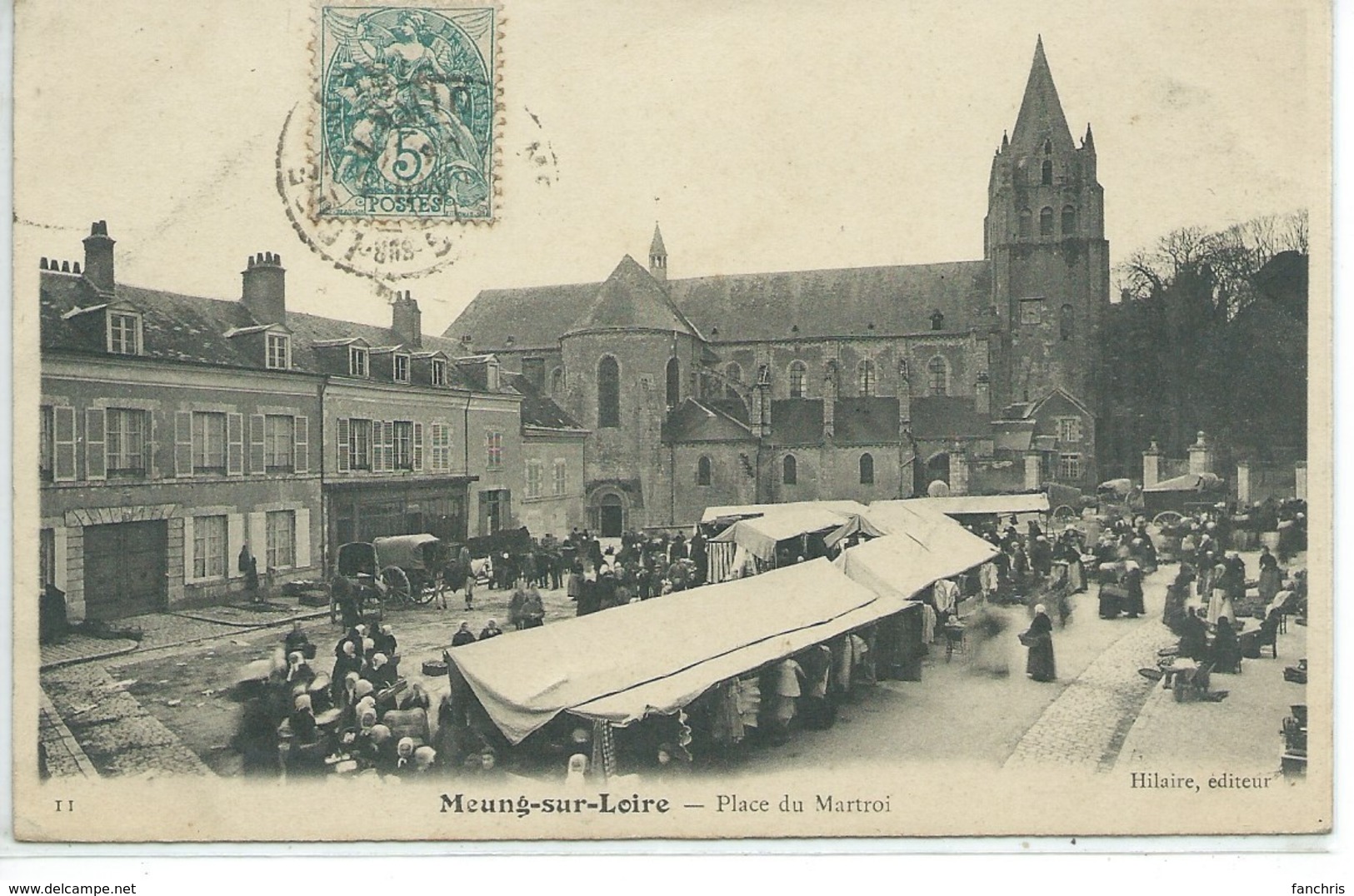 Meung-sur-Loire-Place Du Martroi - Autres & Non Classés