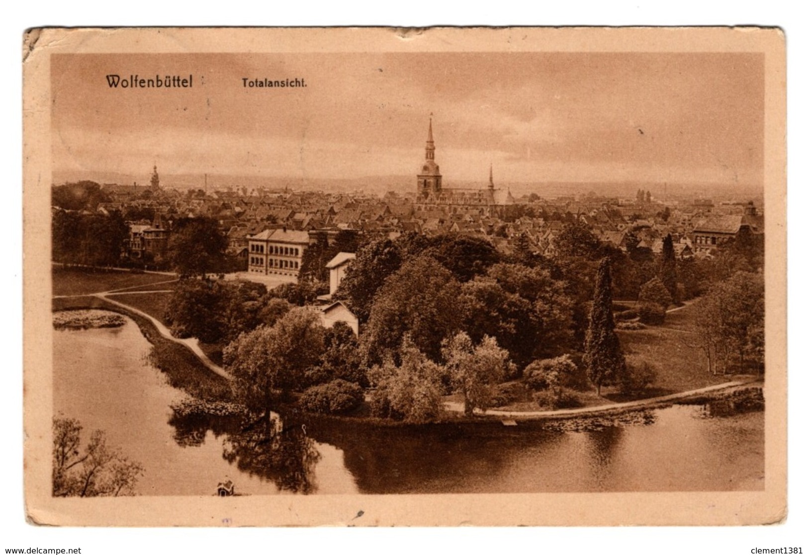 Wolfenbuttel Totalansicht 1910 - Wolfenbüttel