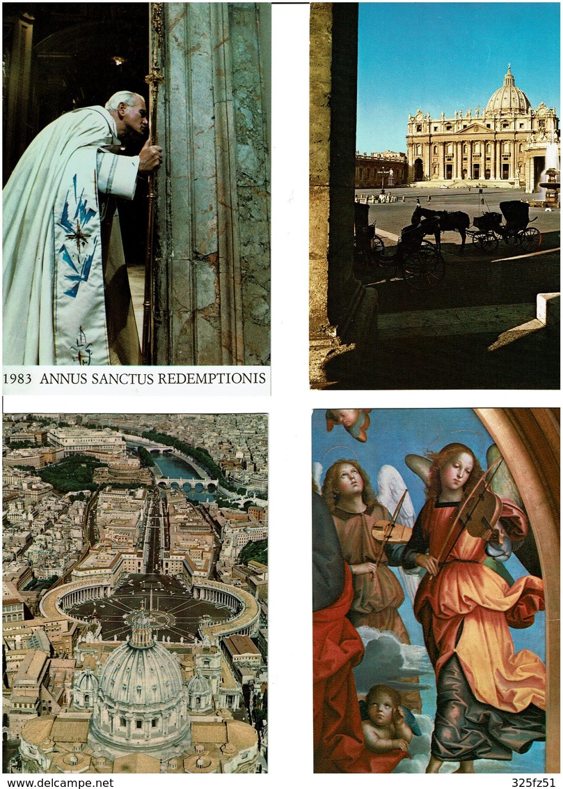 VATICAN / Lot De 60 Cartes Postales Modernes Neuves - 5 - 99 Cartes