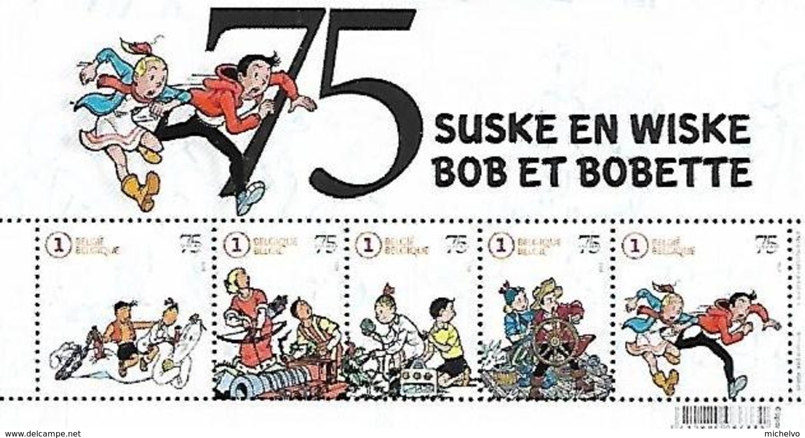 Belg. 2020 - 75 Ans De Bob Et Bobette (Suske En Wiske) ** - Neufs